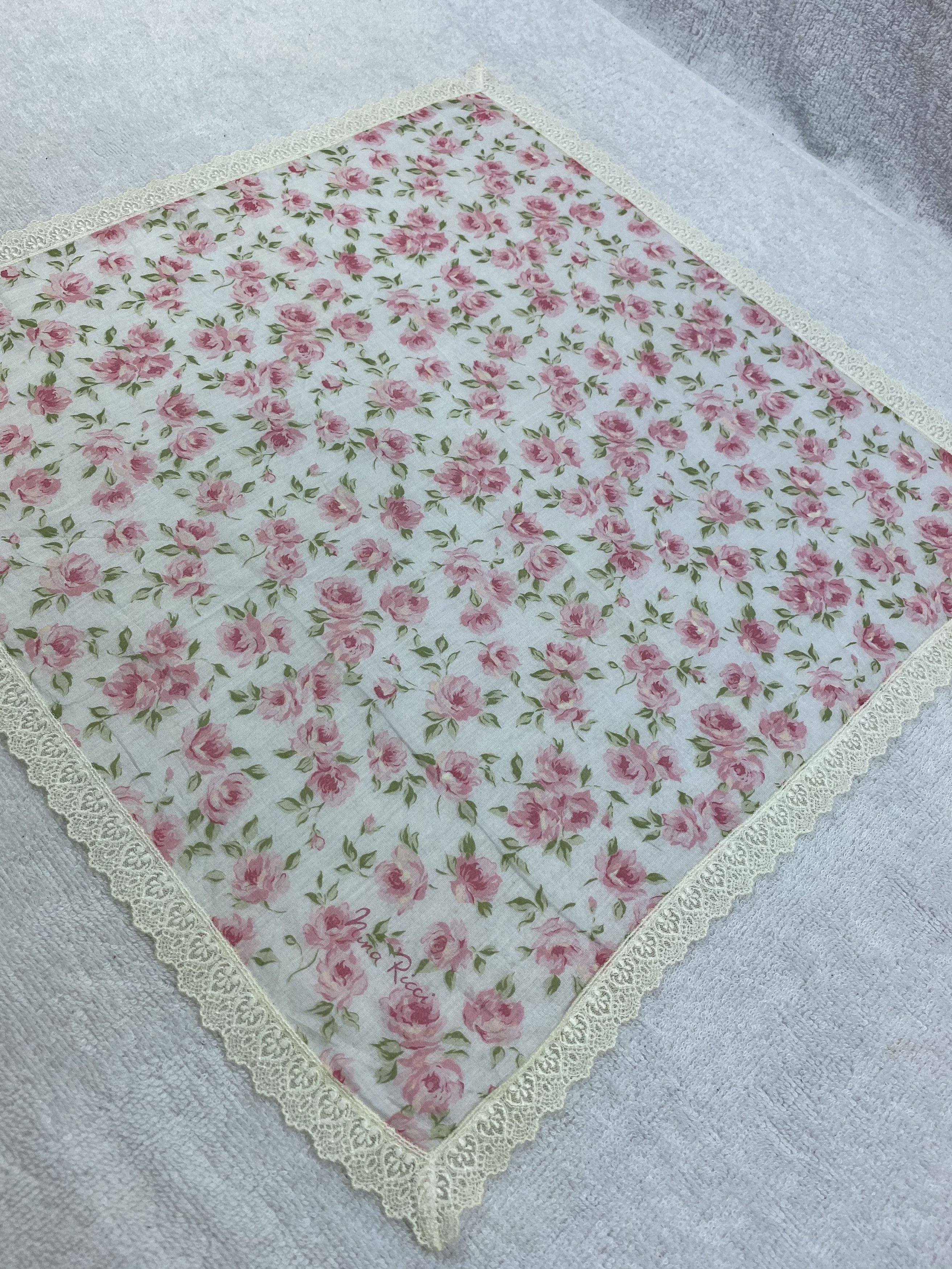 Nina Ricci × Vintage Nina Ricci Handkerchief / Bandana / Neckerchief Size ONE SIZE - 4 Thumbnail