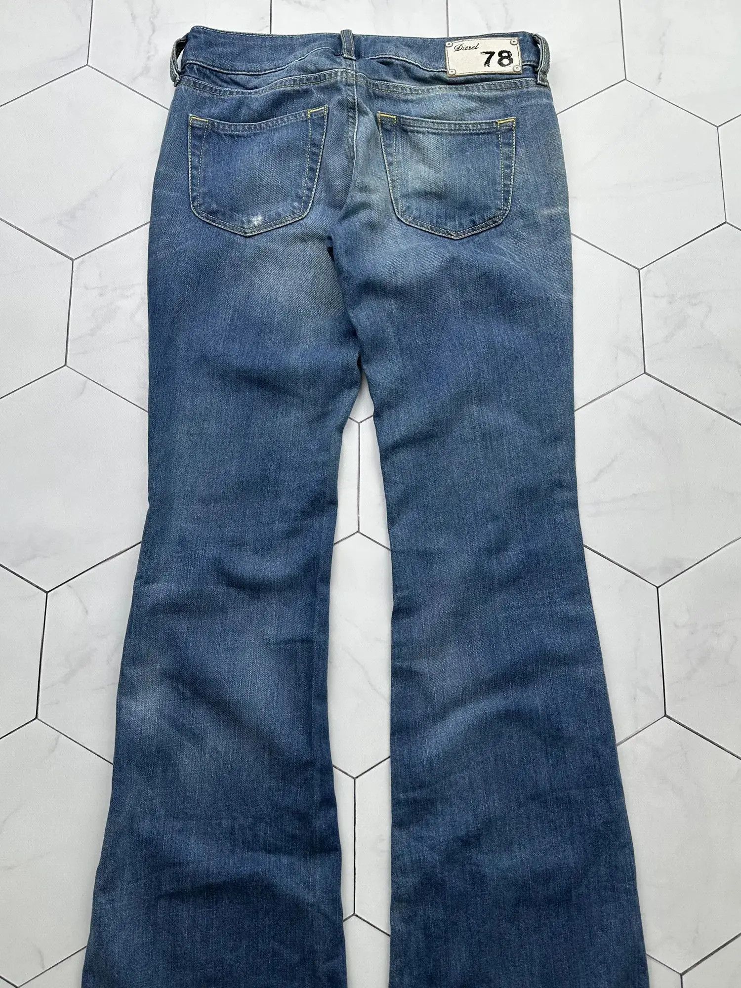 Diesel Diesel Vintage Flare Jeans (B180) Size 28" / US 6 / IT 42 - 9 Thumbnail