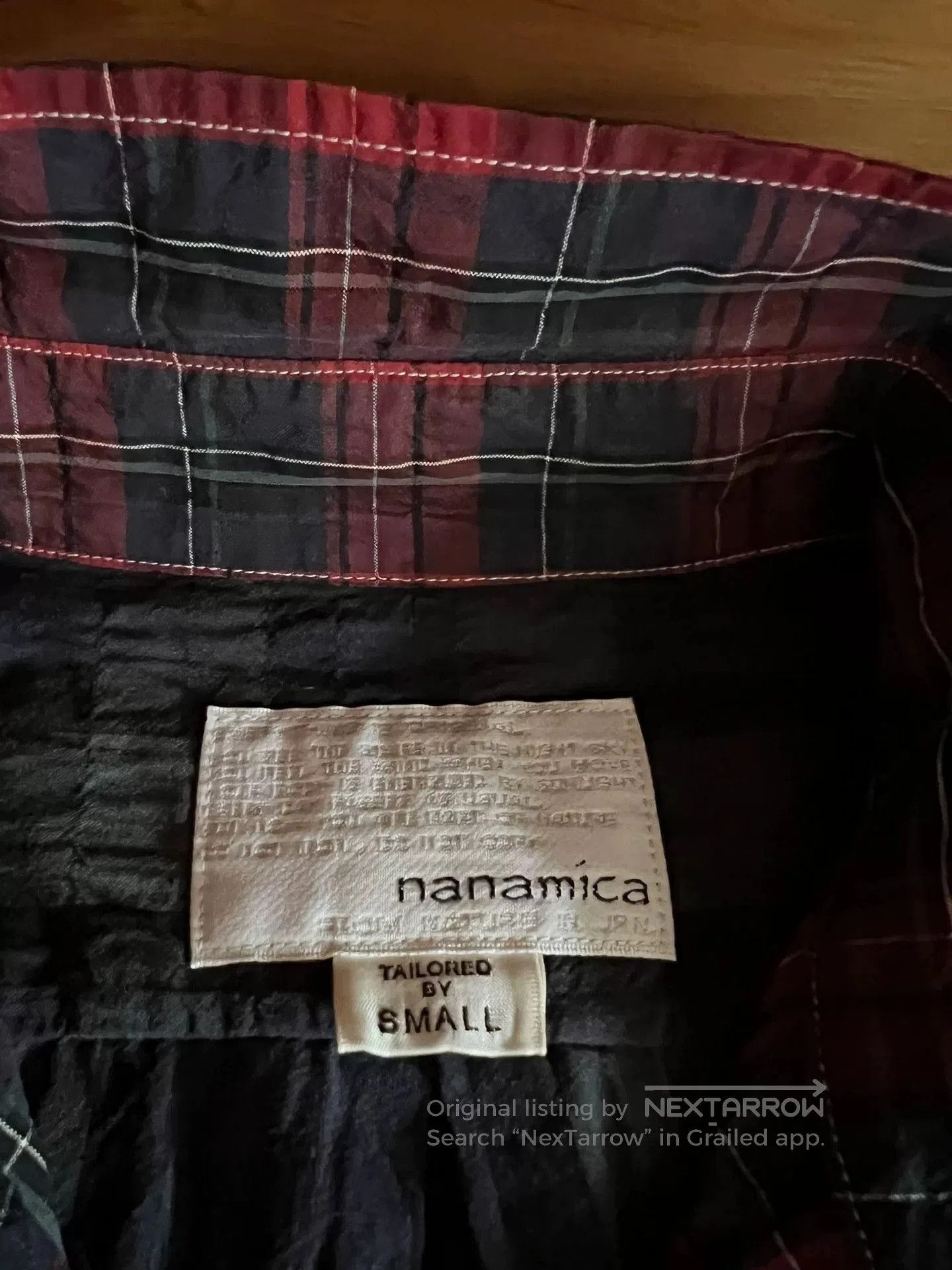 Nanamica Nanamica Checkered Patchwork Shirt Jacket. Size US S / EU 44-46 / 1 - 8 Thumbnail