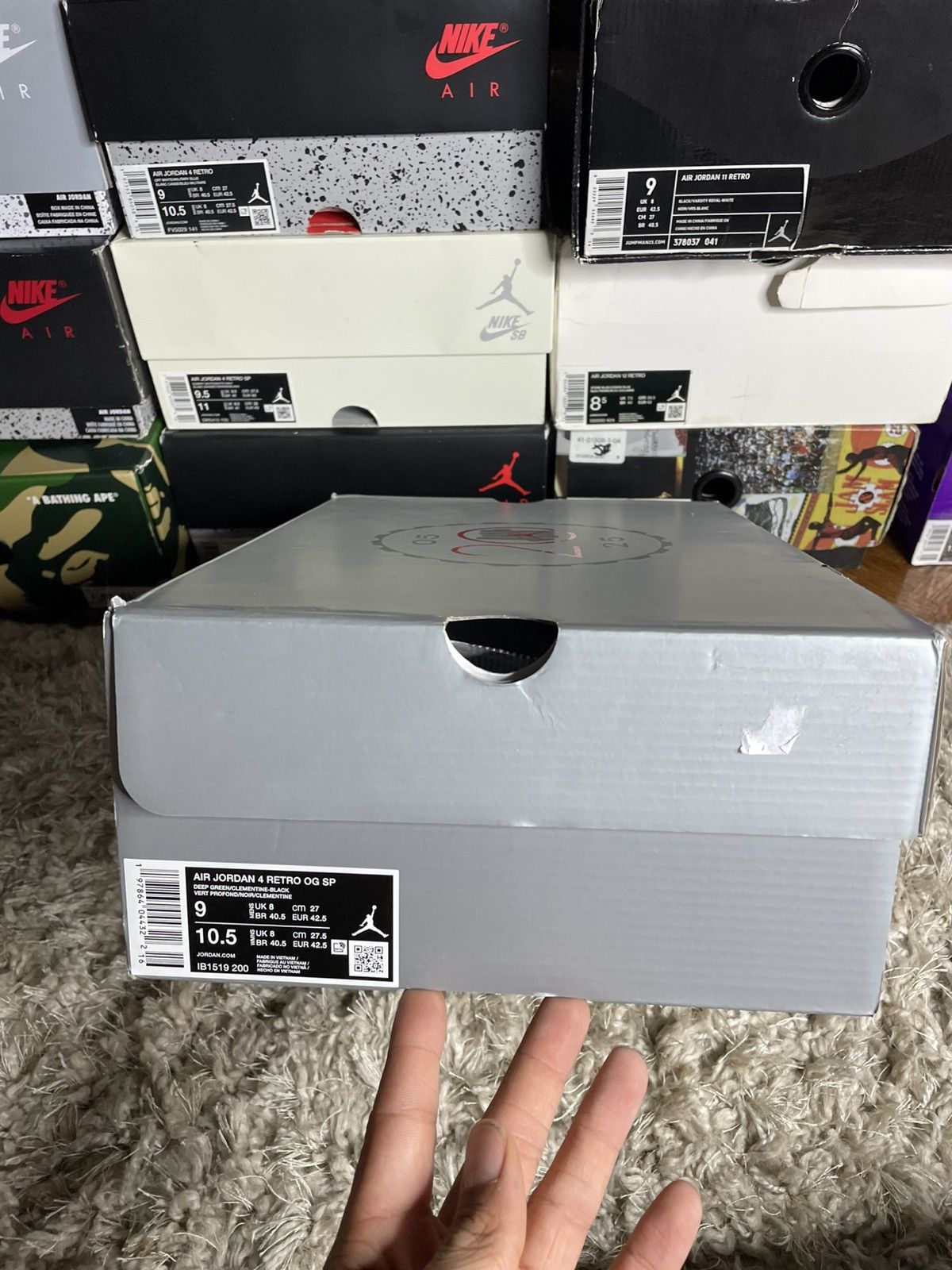 Jordan Brand Jordan 4 Undefeated Size US 9 / EU 42 - 11 Thumbnail