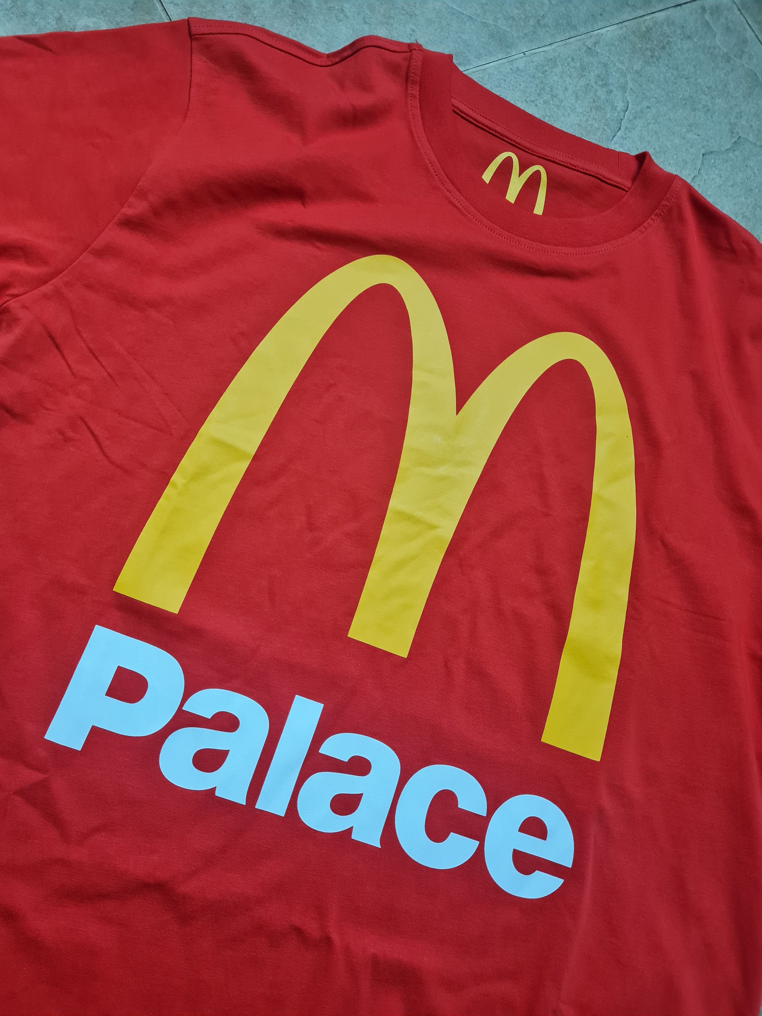 Palace Vintage Rare T-shirt PALACE McDonald's red size XL Size US XL / EU 56 / 4 - 3 Thumbnail