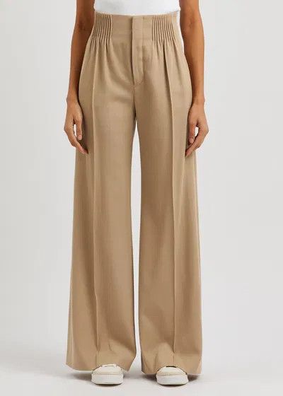 Chloe o1y0825 Sweatpant in Beige Size 26" / US 2 / IT 38 - 3 Thumbnail