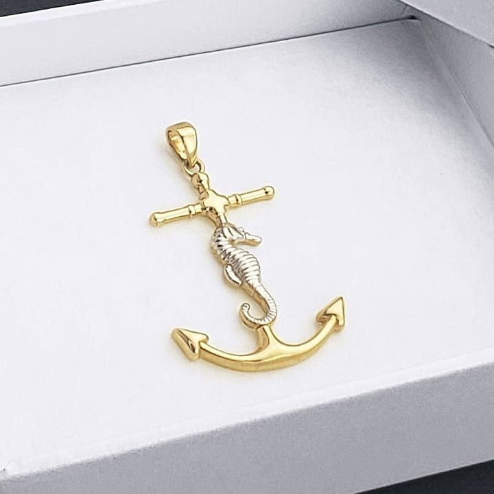 Other Anchor & Seahorse Nautical & Sealife Charm Pendant Size ONE SIZE - 1 Thumbnail
