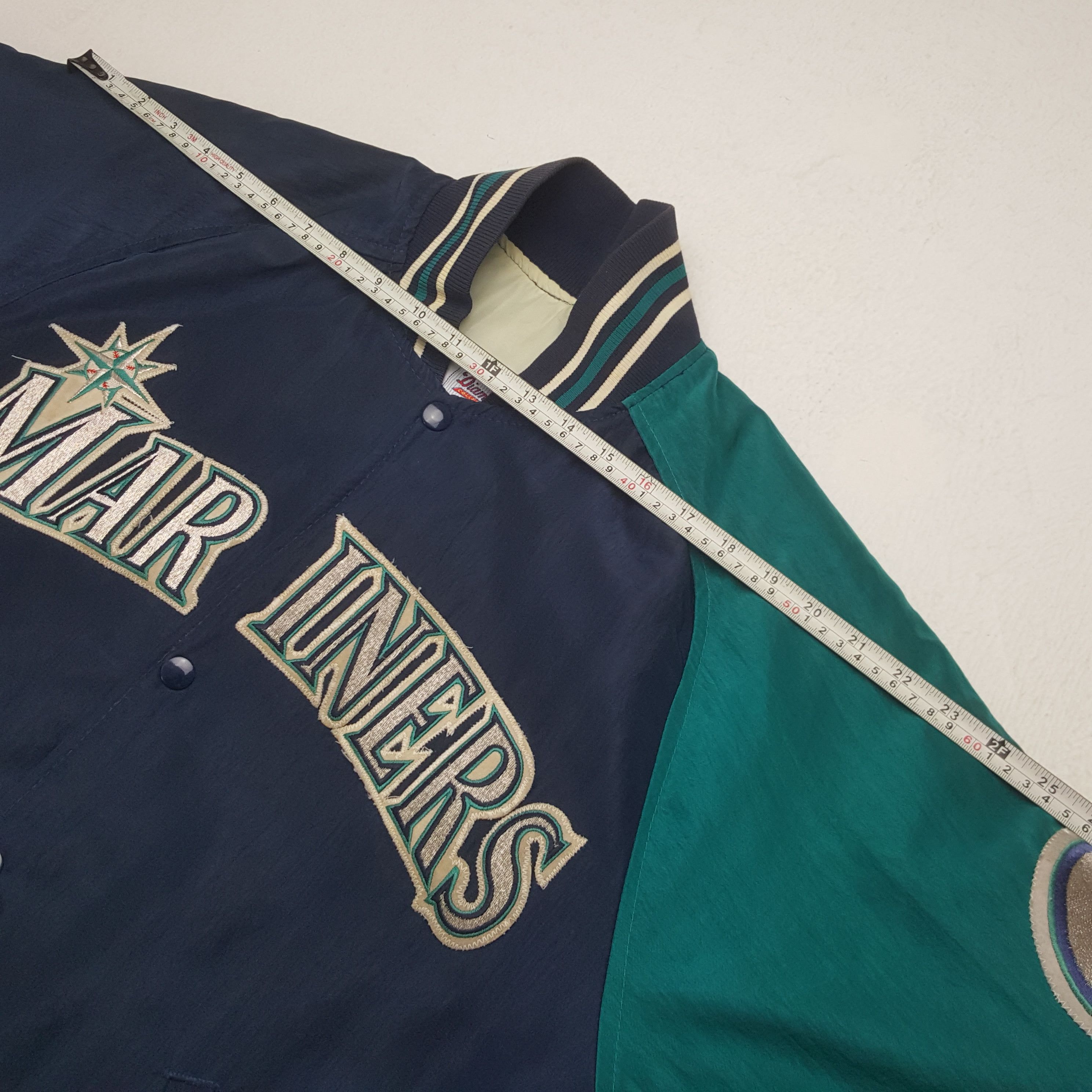 Starter Vintage Mariners American Baseball MLB Jacket C291N22 Size US XL / EU 56 / 4 - 6 Thumbnail