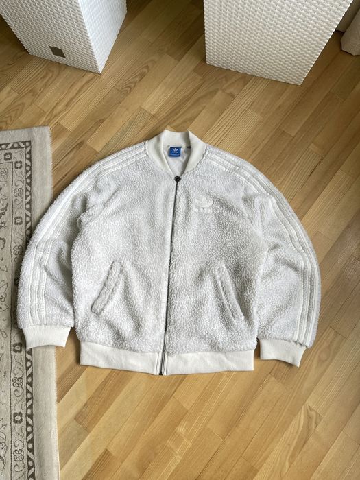 Adidas hot sale teddy jacket