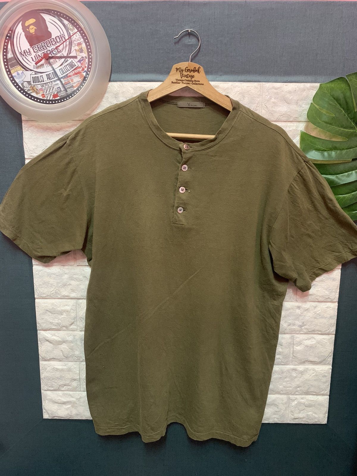 Japanese Brand × Yohji Yamamoto VINTAGE !! Shirt YOHJI YAMAMOTO Size US L / EU 52-54 / 3 - 1 Thumbnail