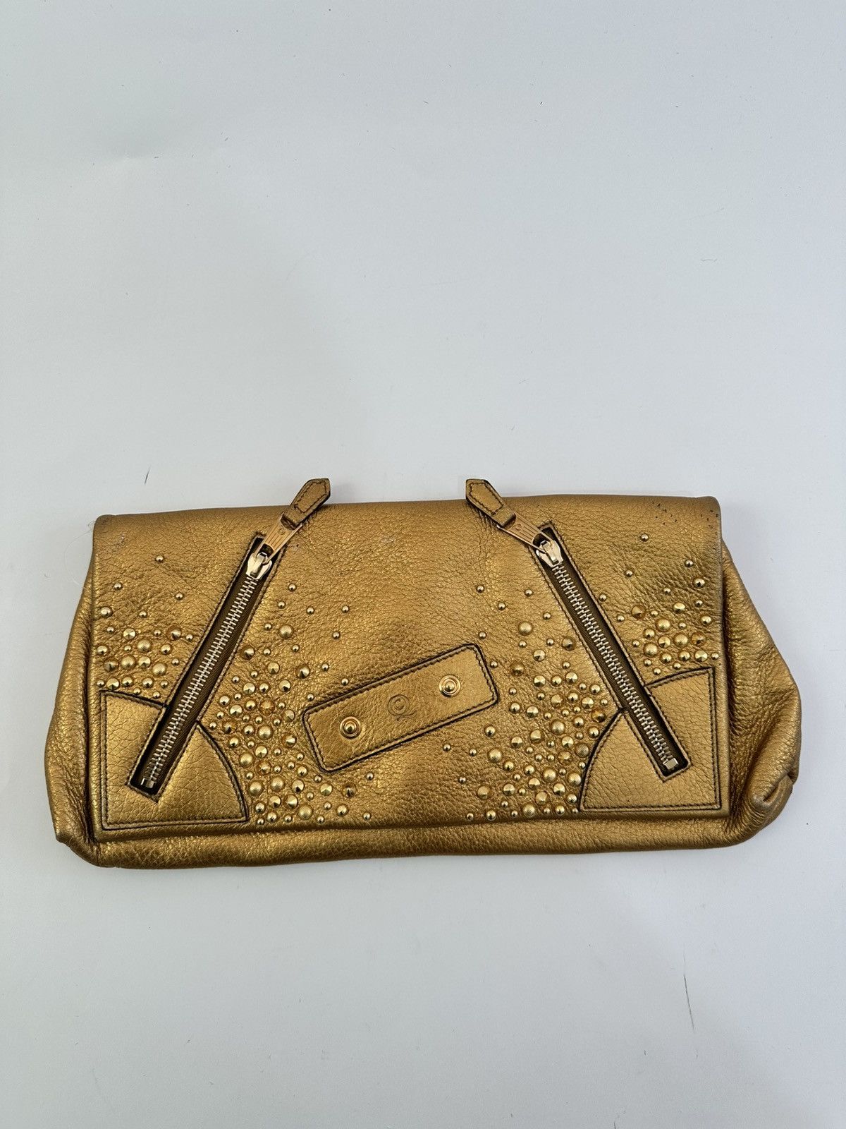 Alexander McQueen ALEXANDER MCQUEEN Leather Faithful Glove Clutch RARE! Size ONE SIZE - 1 Thumbnail