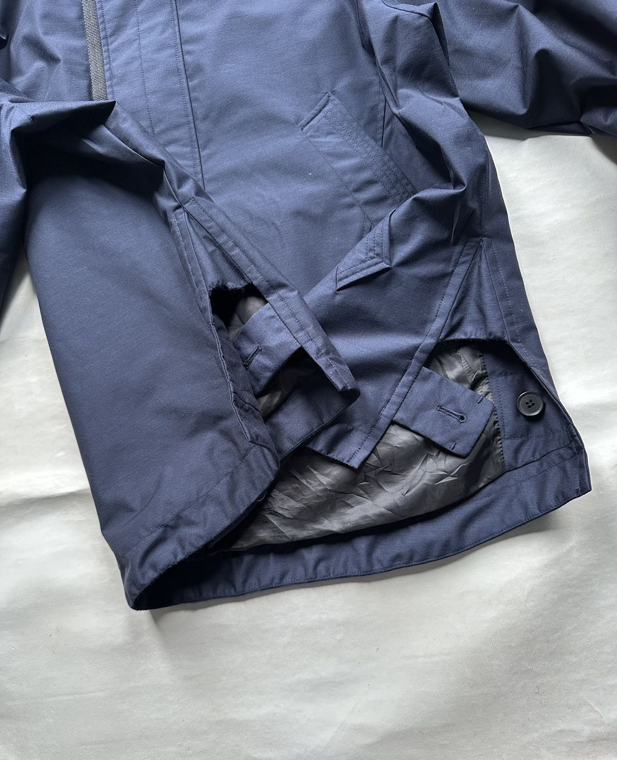 Other Ilcorso Jumper Overfit Welt Pocket Shell Parka Jacket Navy Size US L / EU 52-54 / 3 - 7 Thumbnail