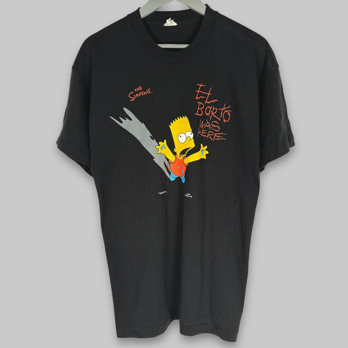 The Simpsons Vintage 90s The Simpsons El Barto Was Here Euro T Shirt Size US L / EU 52-54 / 3 - 1 Thumbnail