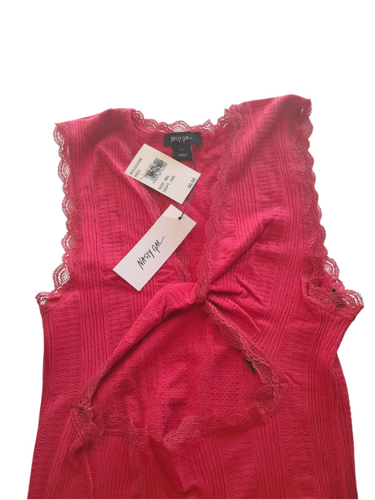 Nasty Gal Nasty gal Cutout Lace Trim Minidress M/L Size L / US 10 / IT 46 - 5 Thumbnail