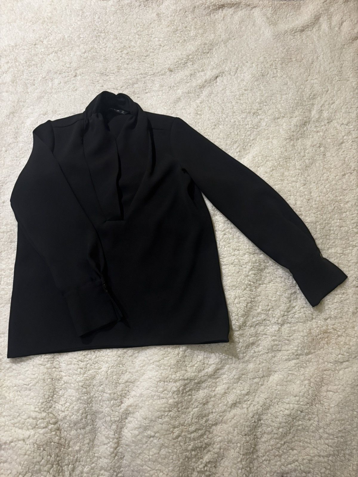 Zara Zara black blouse1943 Size XS / US 0-2 / IT 36-38 - 1 Thumbnail