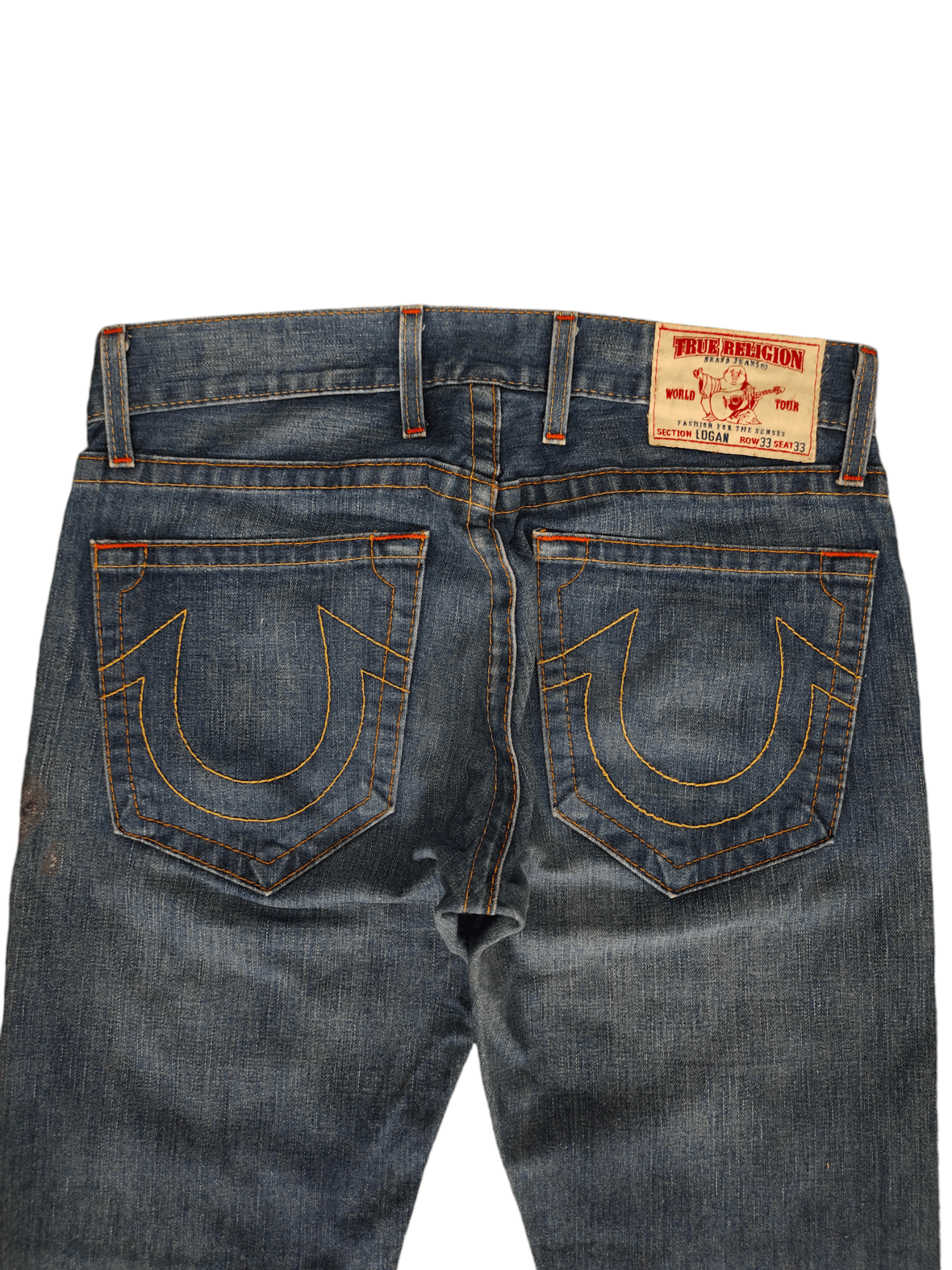 True Religion Vintage Y2k True Religion Logan Denim Jeans Size US 34 / EU 50 - 11 Thumbnail