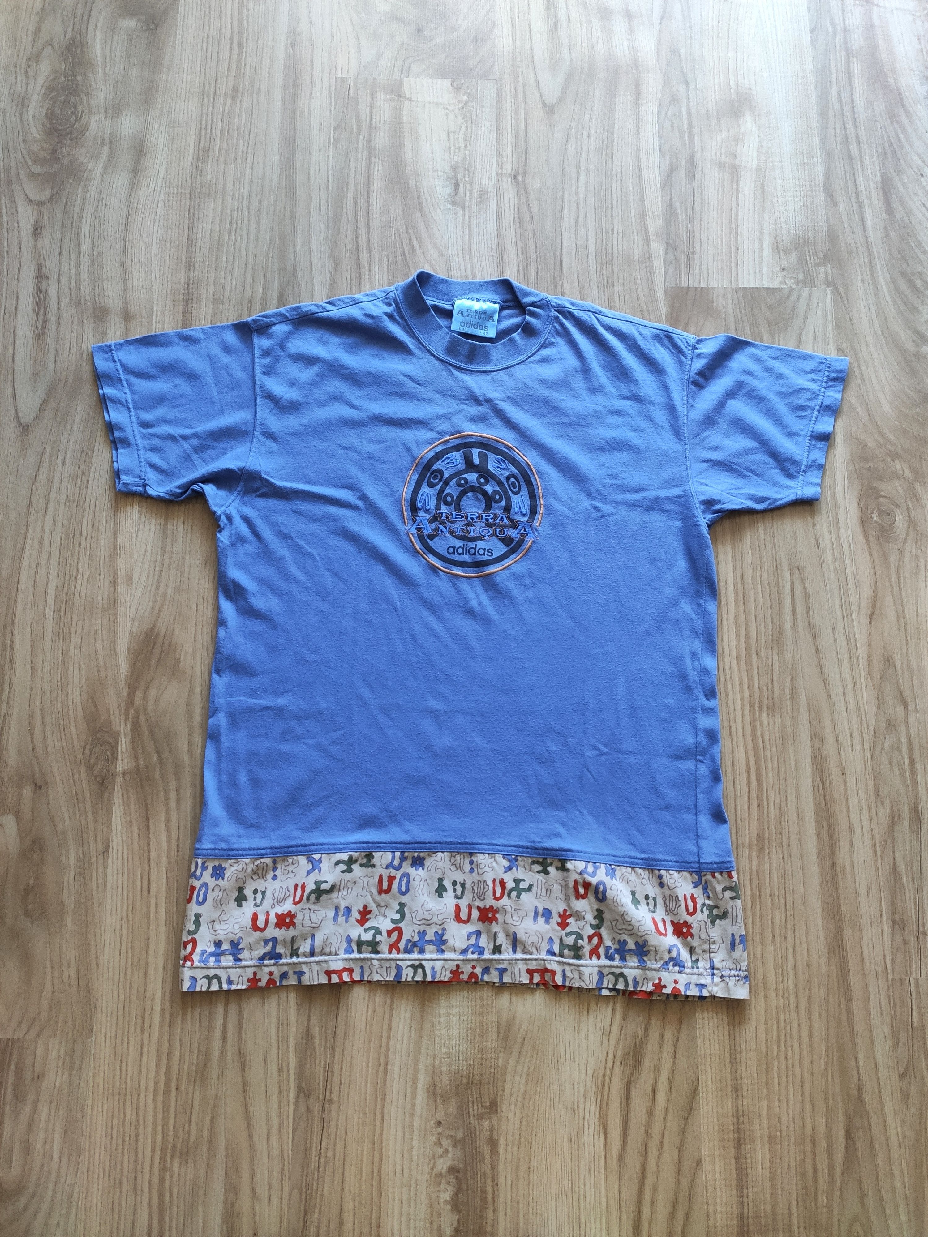 Adidas × Vintage Vintage Adidas Terra Antiqua t-shirt 90s 80s Size US L / EU 52-54 / 3 - 1 Thumbnail