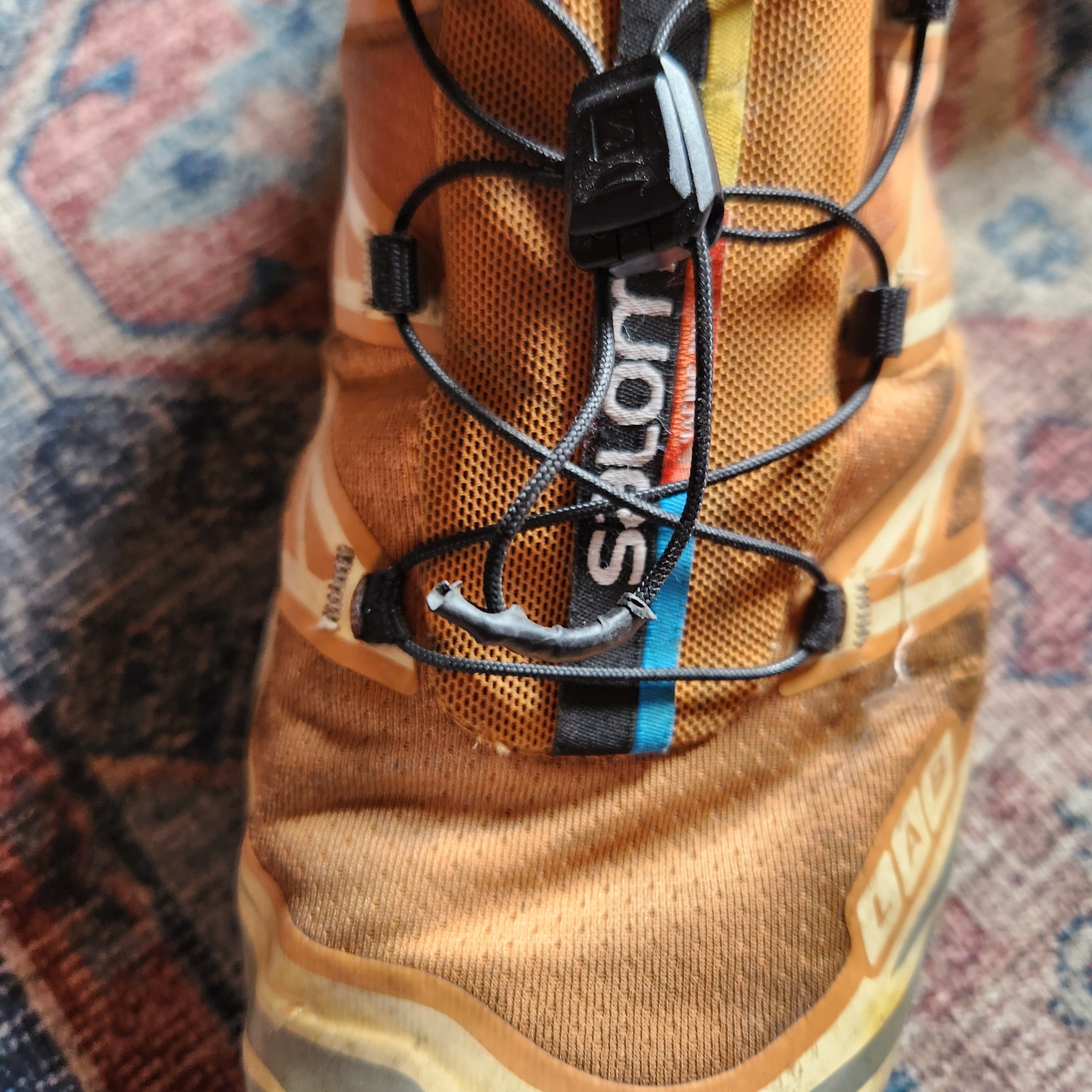 Salomon Salomon XT-6 Orange Grey US 12 Size US 12 / EU 45 - 5 Thumbnail