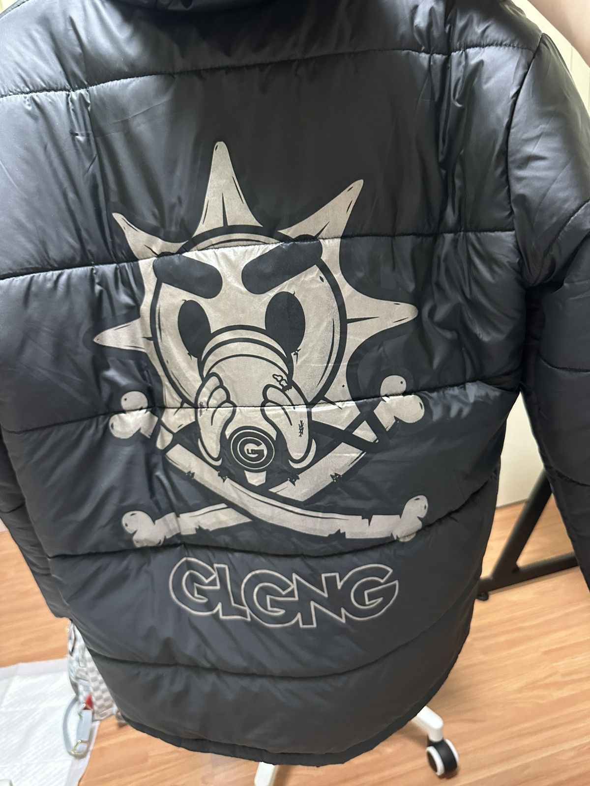 Glo Gang RARE GLO GANG SKULL PUFFER JACKET Size US M / EU 48-50 / 2 - 2 Thumbnail