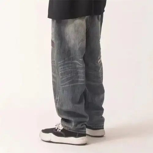 Jean Design Patchwork Baggy Jeans Size US 34 / EU 50 - 2 Thumbnail