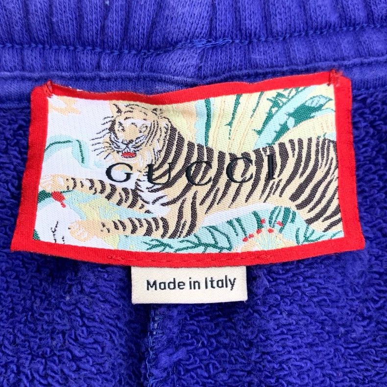 Gucci Gucci Size XS Chinese New Year series logo printed blue cot Size US 26 / EU 42 - 6 Thumbnail
