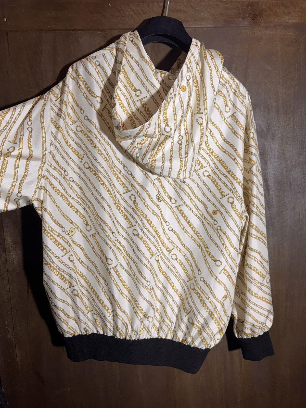 Celine celine hedi slimane runway ss21 silk bomber jacket 38 Size S / US 4 / IT 40 - 12 Thumbnail
