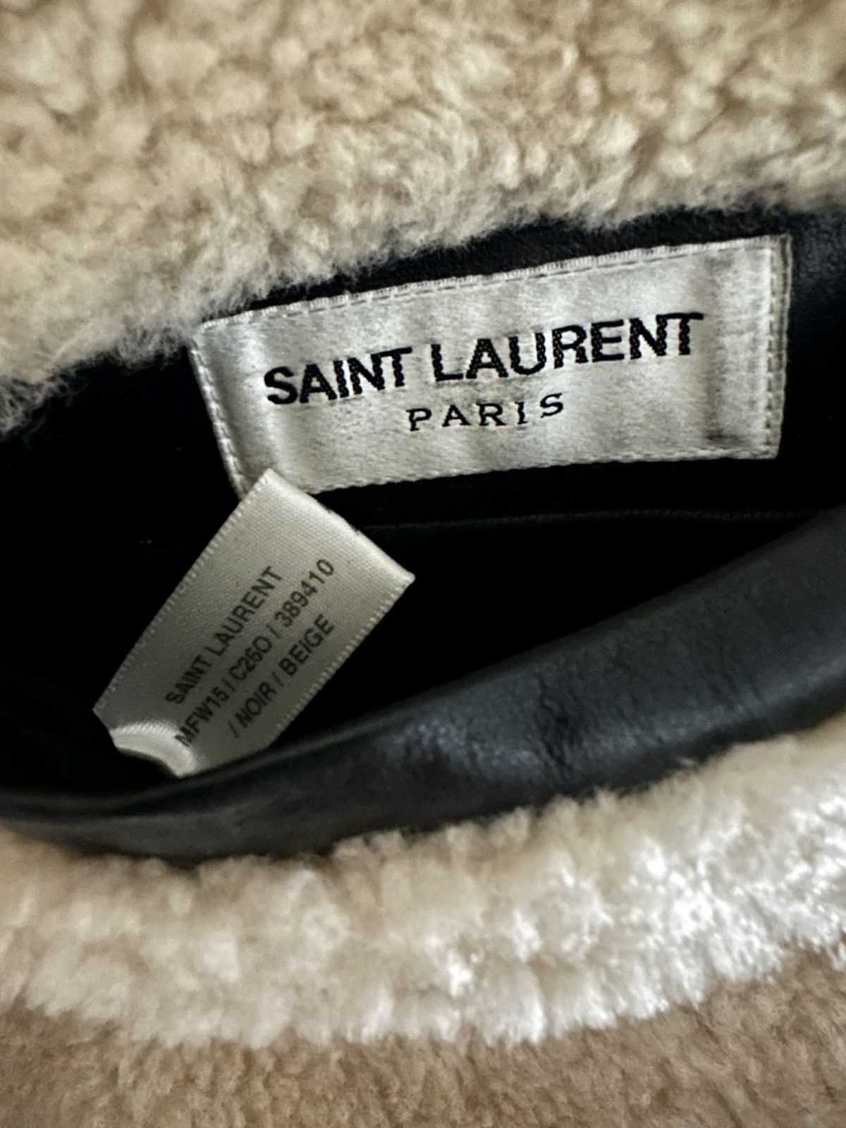 Saint Laurent Paris Saint Laurent Reversible Leather Shearling Bomber SAMPLE Size US XS / EU 42 / 0 - 14 Thumbnail