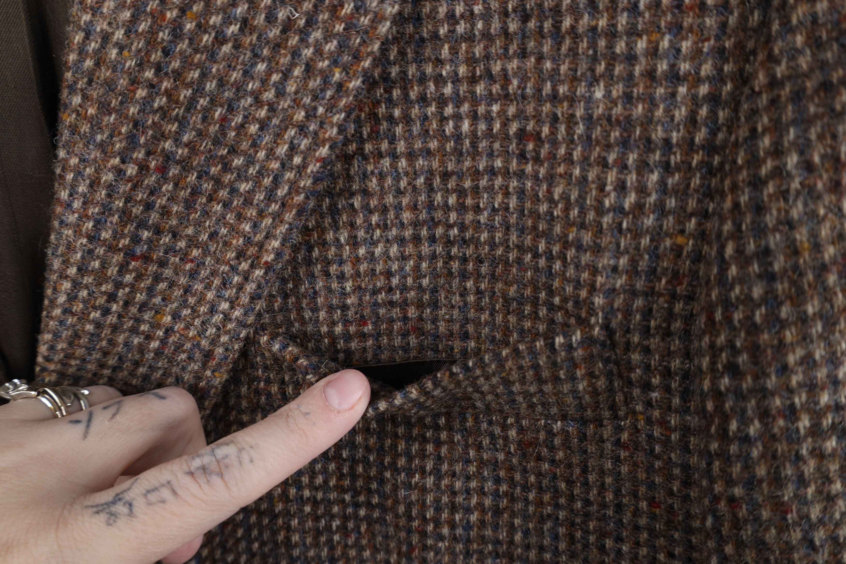 Vintage Vintage 70s Streetwear Tweed Suit Coat Blazer Jacket USA Size US L / EU 52-54 / 3 - 5 Thumbnail
