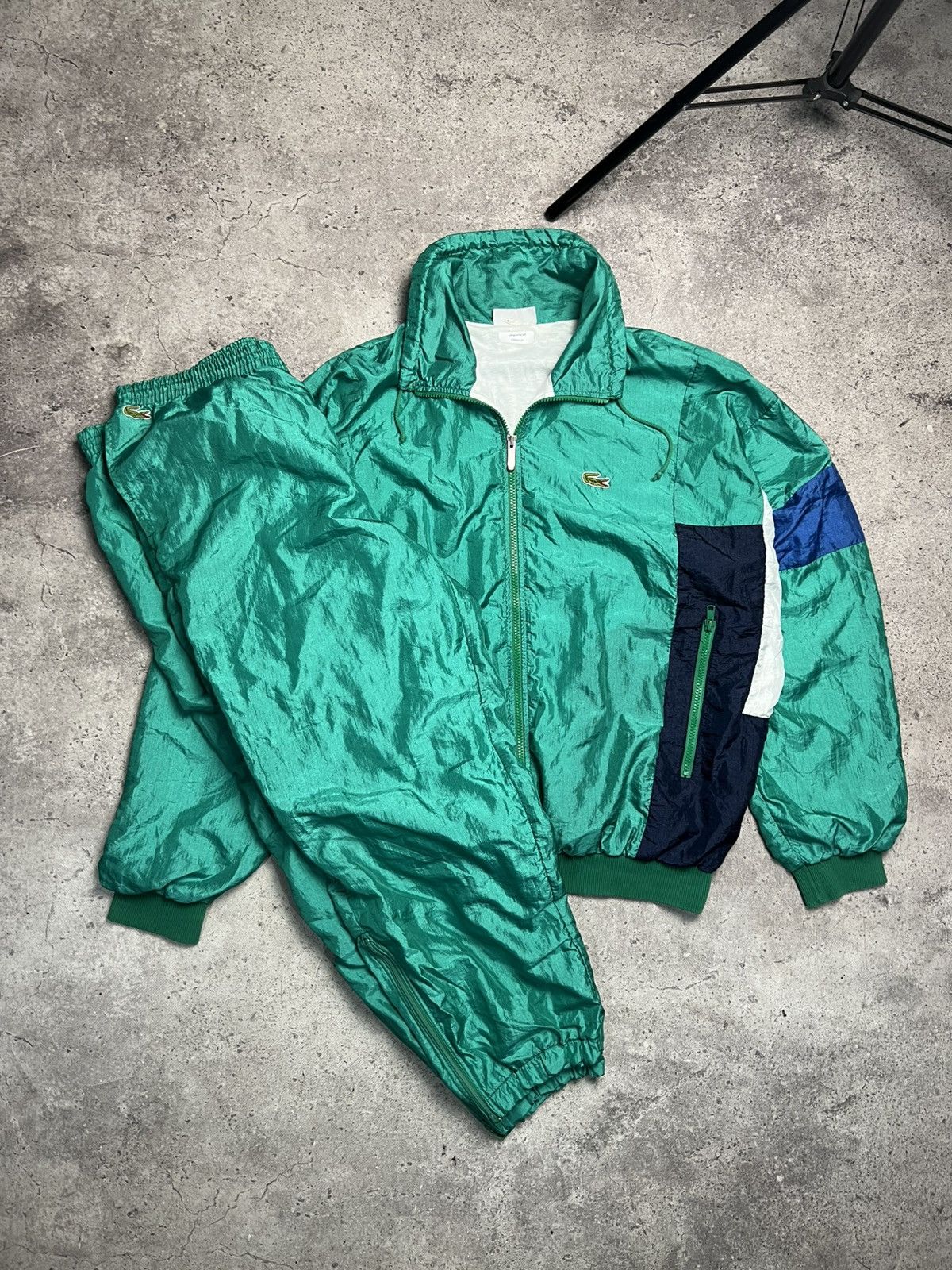 Lacoste Lacoste Track Suit Vintage Small Logo 90s Size US M / EU 48-50 / 2 - 1 Thumbnail