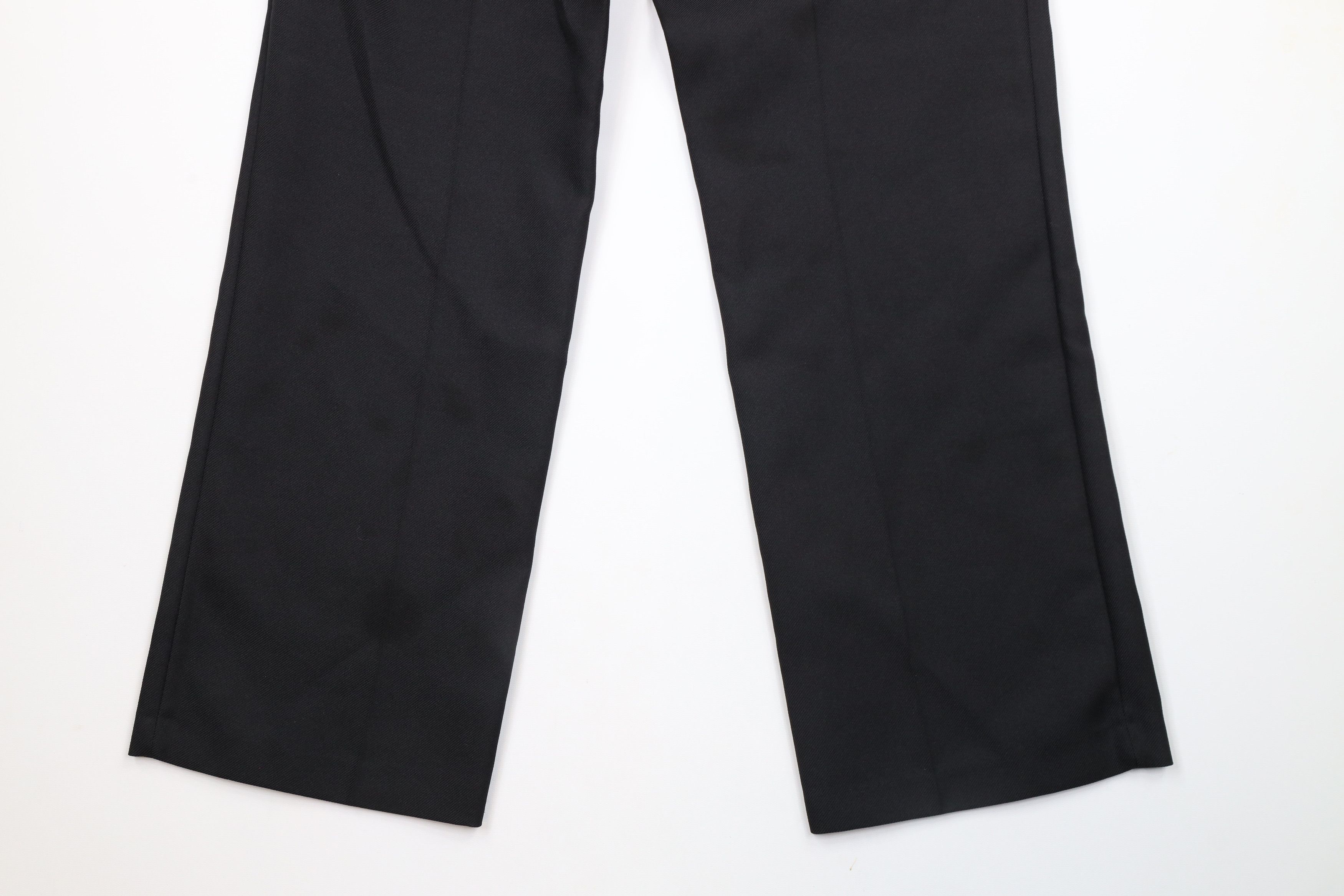 Vintage Vintage 70s Streetwear Leg Bell Bottoms Chino Pants Black Size 32 - 13 Thumbnail