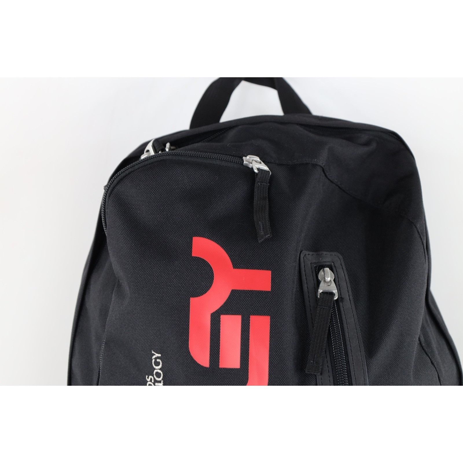 Oakley Vintage Oakley Big Logo Spell Out Distressed Backpack Bag Size ONE SIZE - 2 Thumbnail