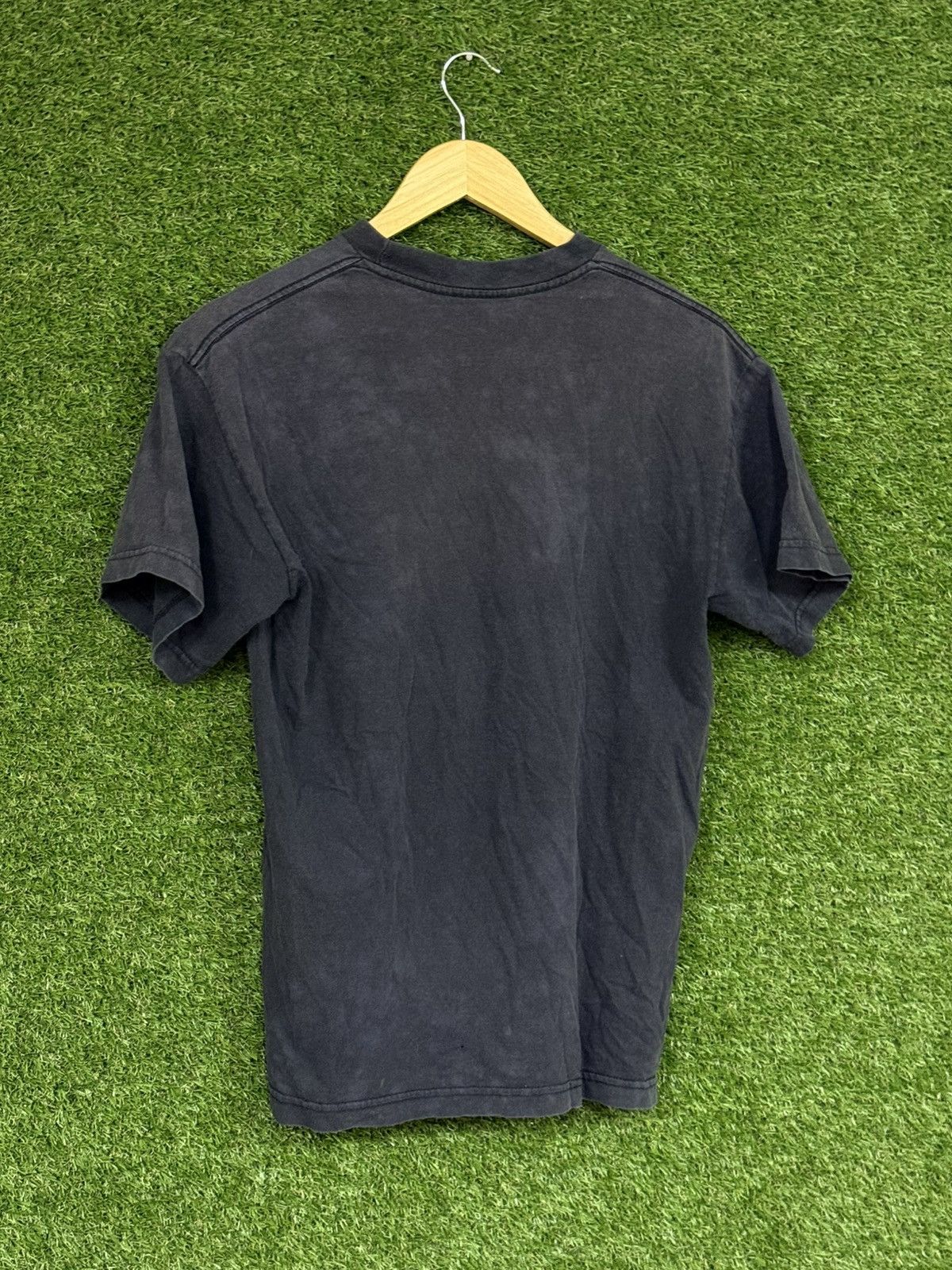 DC DC Distressed Center Mini Logo T Shirt Grey Faded Black Size US S / EU 44-46 / 1 - 6 Thumbnail