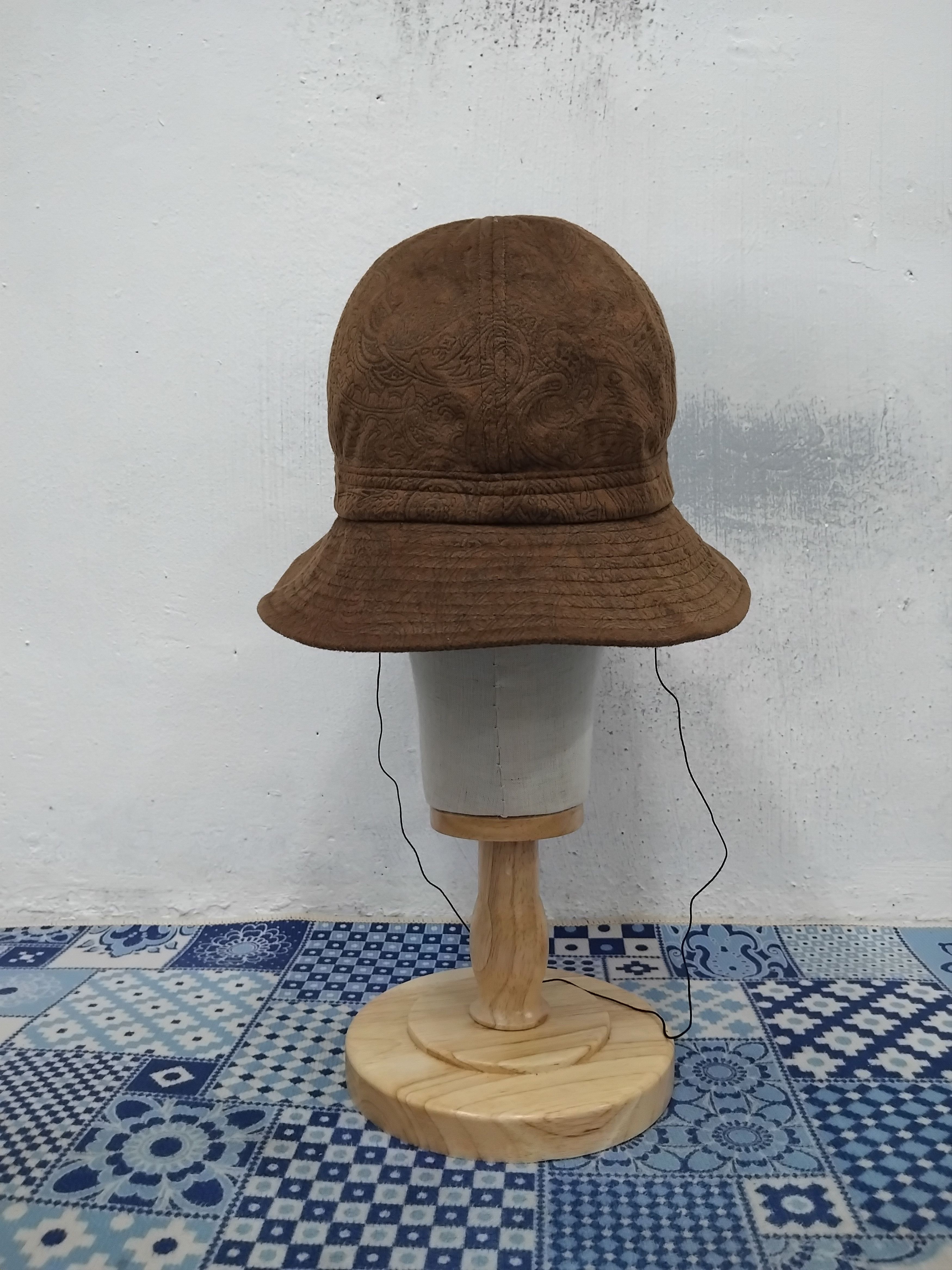 Japanese Brand 💥Unnamed liberty style chocolates colour hat Size ONE SIZE - 7 Thumbnail