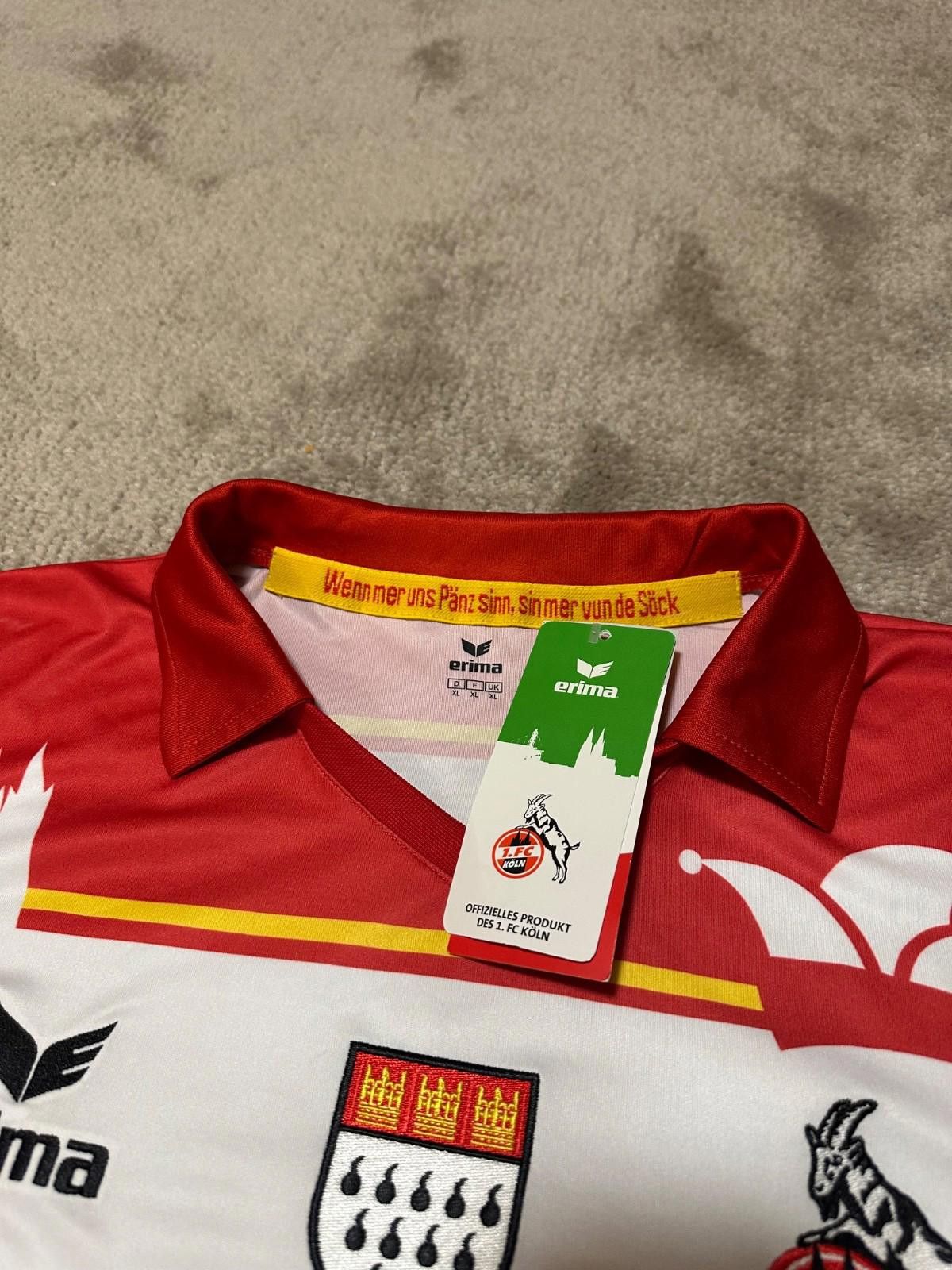 Erima 2016-17 Koln Fastelovend Special Edition Football Shirt Size US XL / EU 56 / 4 - 5 Thumbnail