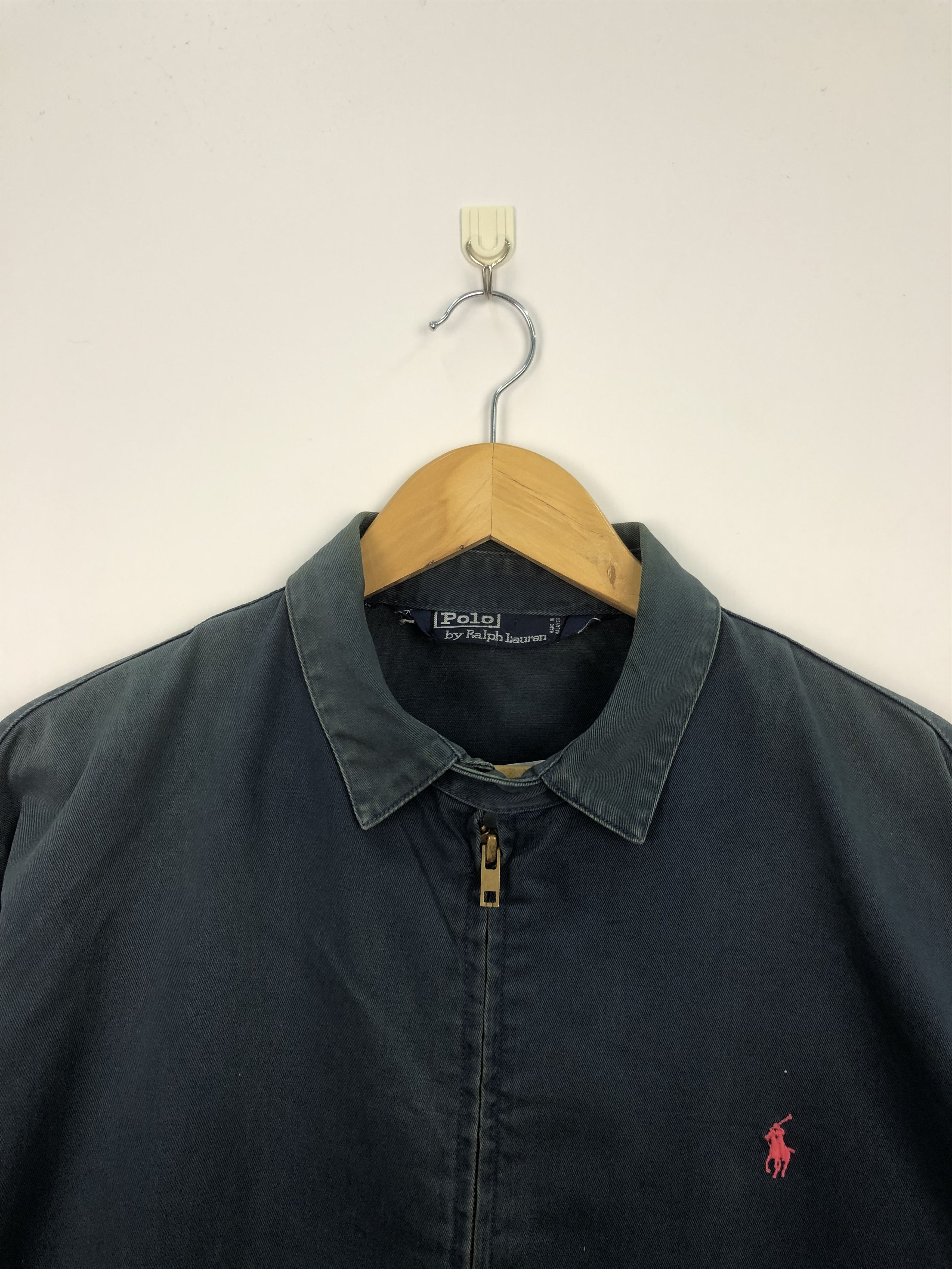 Polo Ralph Lauren Vintage 90s Polo Ralph Lauren Denim Jacket Zip J0125 Size US XL / EU 56 / 4 - 2 Thumbnail