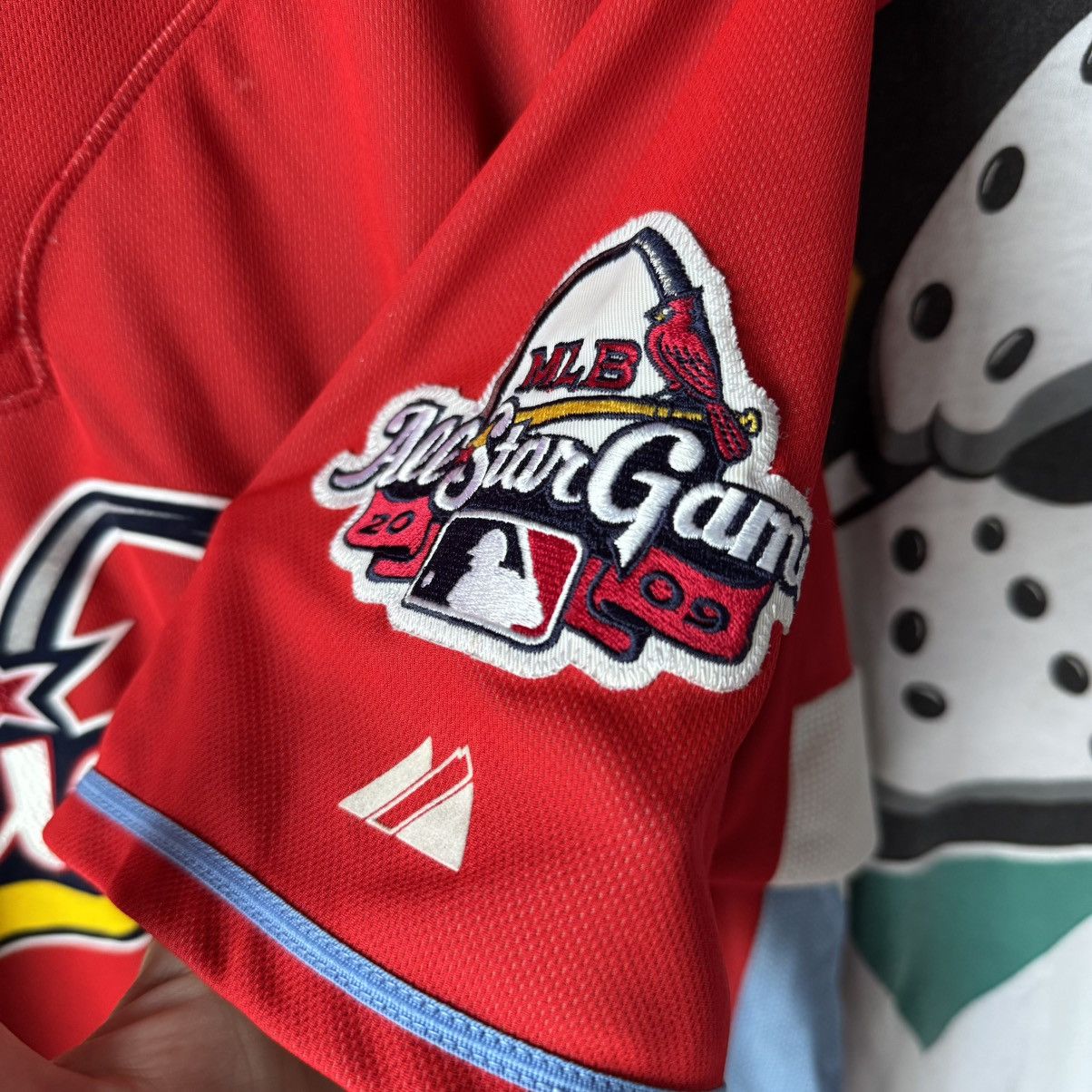 MLB × Majestic × Vintage 2009 Majestic MLB All Star Game St Louis Cardinals Jersey Size US L / EU 52-54 / 3 - 4 Thumbnail