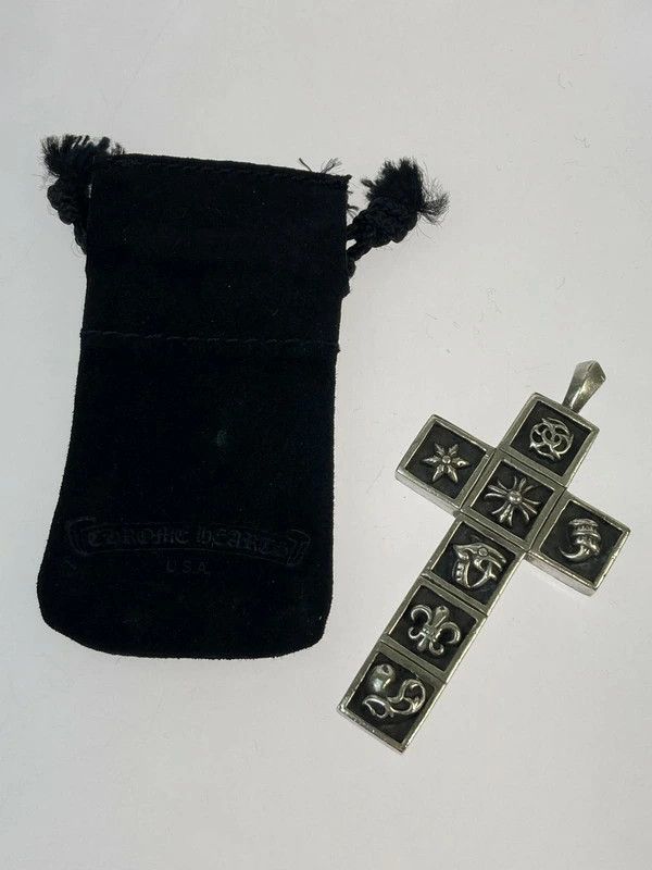 Chrome Hearts Chrome Hearts Multiframe Cross Pendant Size ONE SIZE - 4 Thumbnail