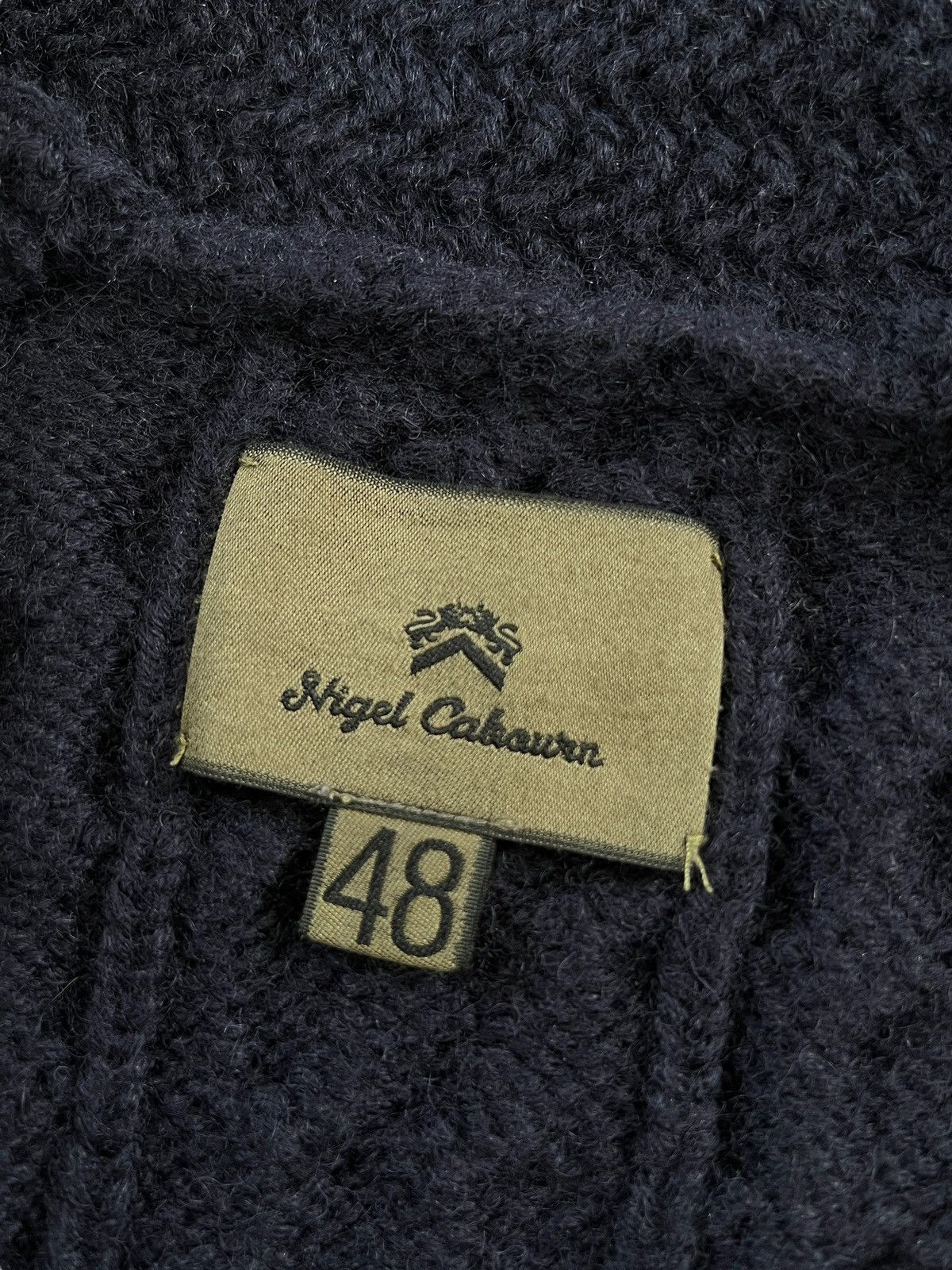 Nigel Cabourn Nigel Cabourn Toggle Shawl-Collar Cardigan Sweater Size US XS / EU 42 / 0 - 9 Thumbnail