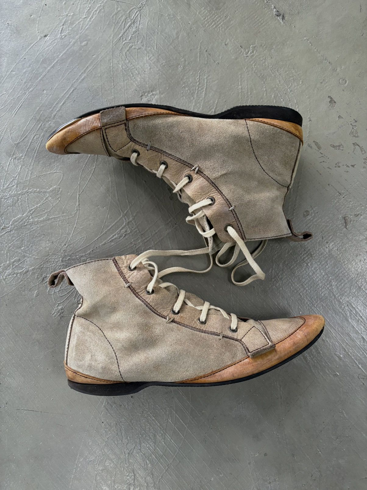 Julius Julius Inspired Suede Leather Shoes From Tokyo Size US 10 / EU 43 - 1 Thumbnail