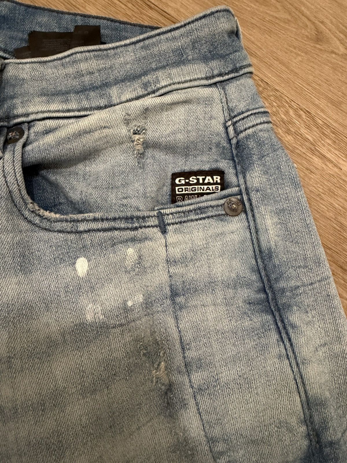 G-Star G-Star RAW Lancet Skinny Jeans Size US 32 / EU 48 - 3 Thumbnail