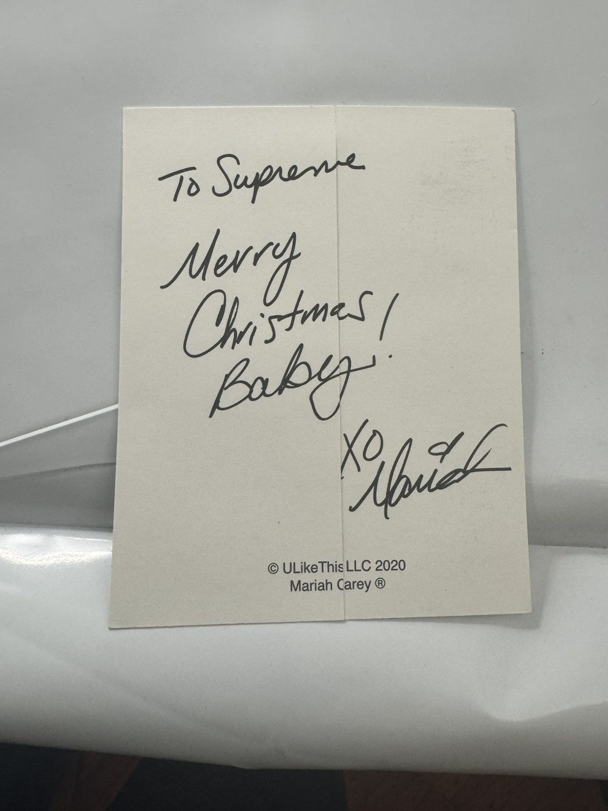 Supreme Supreme Mariah Carey Sticker Size ONE SIZE - 2 Thumbnail