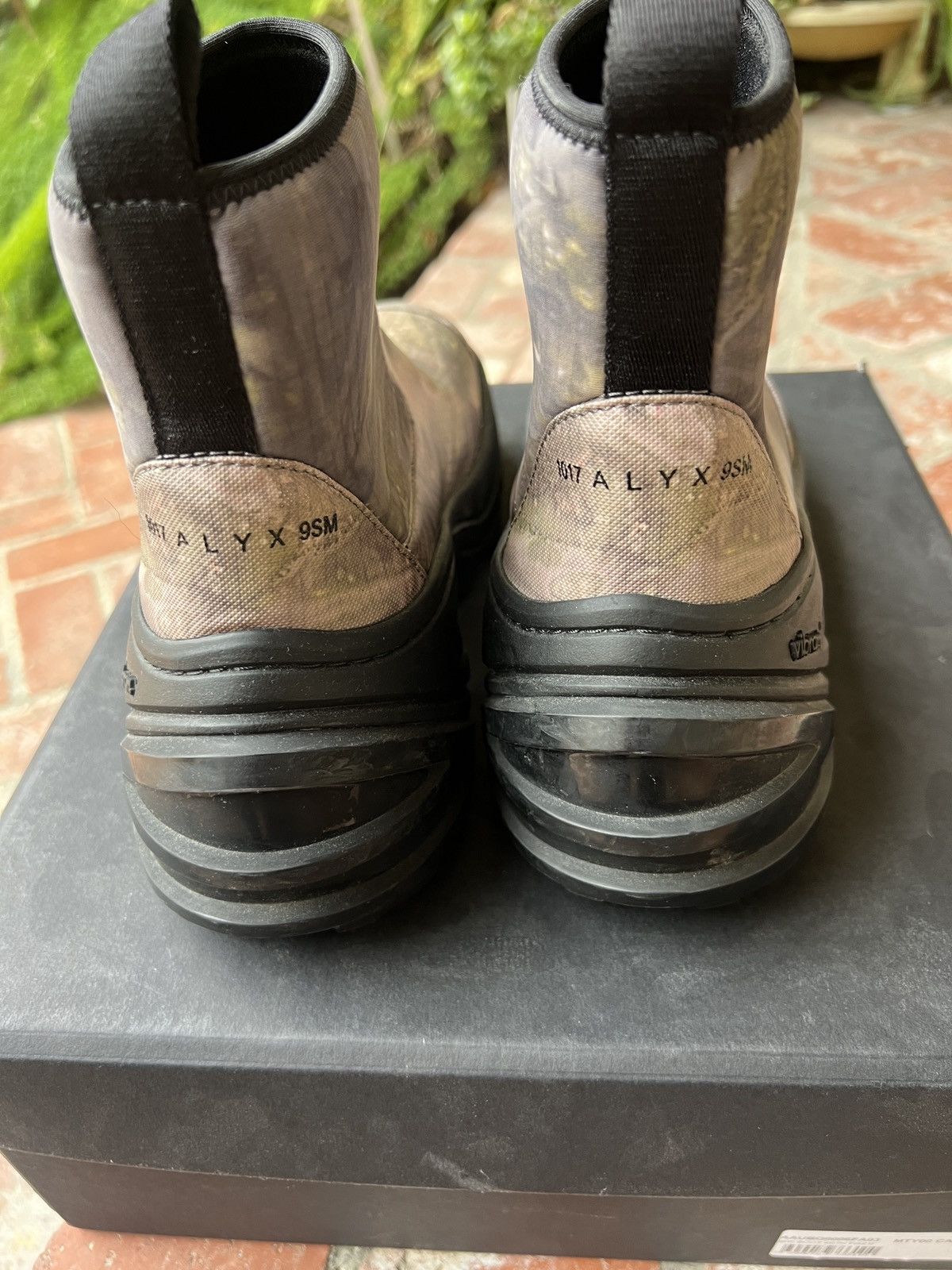 1017 ALYX 9SM 1017 Alyx Mid Boot With Fixed Vibram Sole Camo Green Size US 7 / EU 40 - 6 Thumbnail