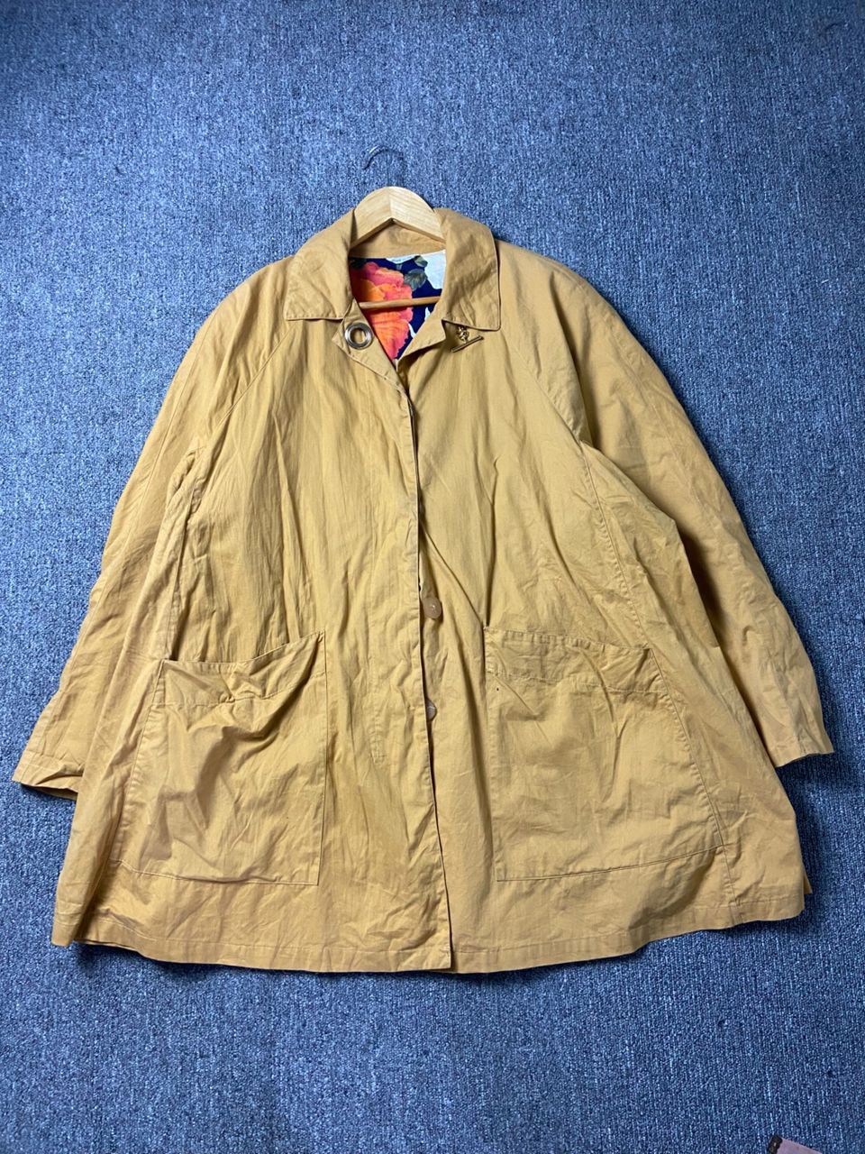 Japanese Brand SALCO Brand Buttoned Coat with Front Pocket (202) Size US L / EU 52-54 / 3 - 1 Thumbnail