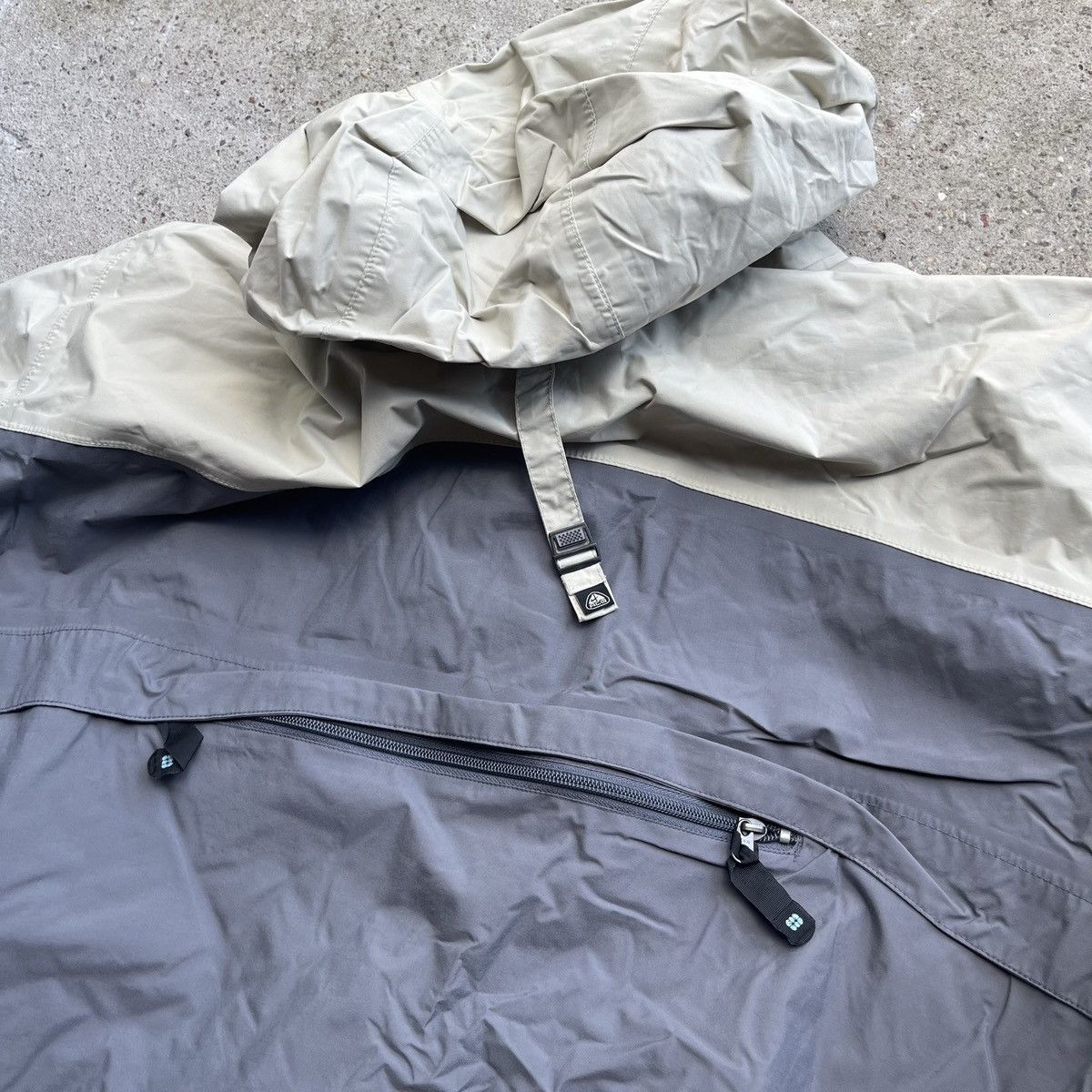 Nike × Nike ACG Nike ACG 3 Outer Layer Full Zip Hood Clima Jacket beige grey Size US XL / EU 56 / 4 - 9 Thumbnail