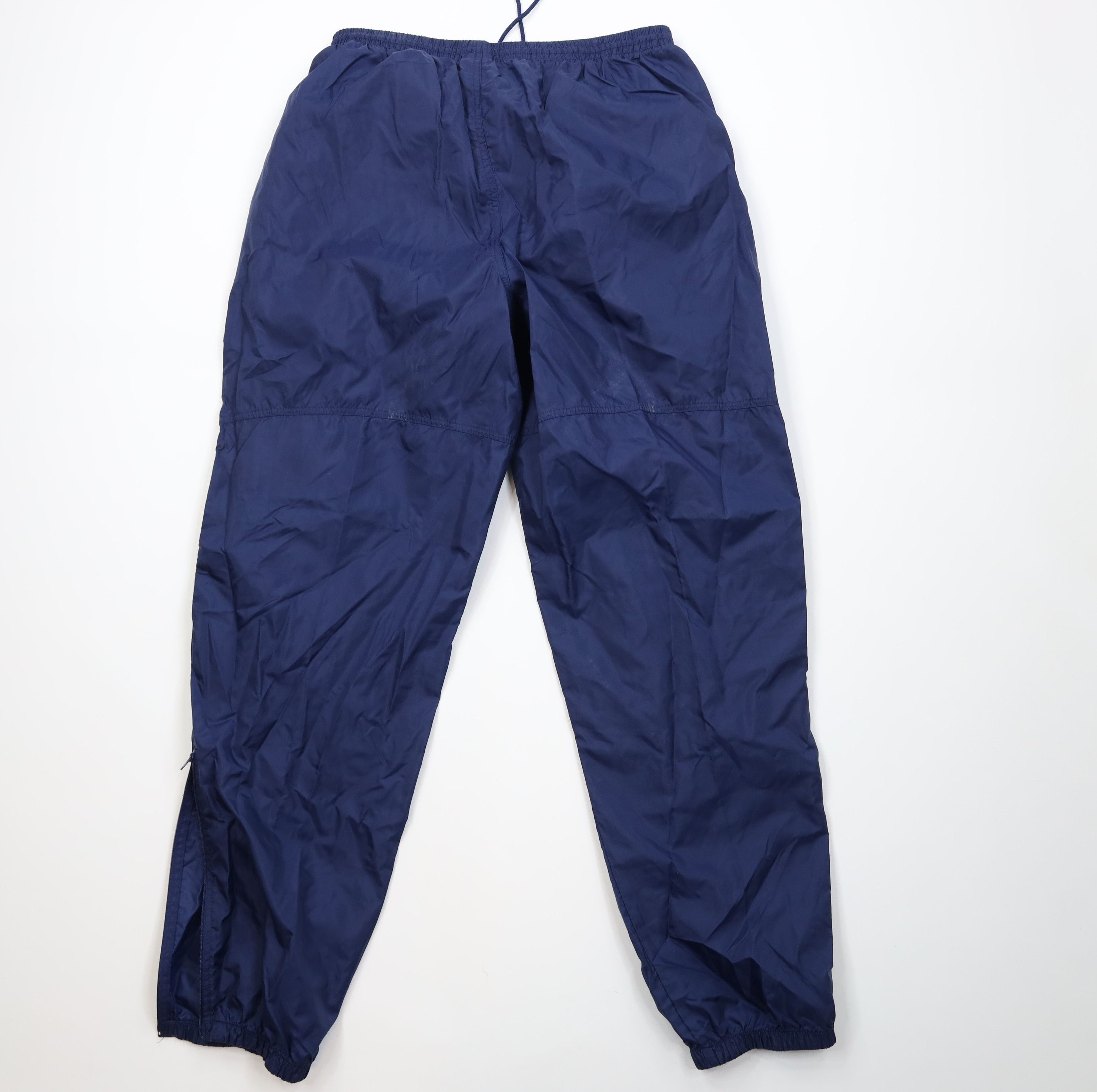 Nike Vintage 90s Nike Mini Swoosh Windbreaker Joggers Pants Blue Size US 38 / EU 54 - 10 Thumbnail