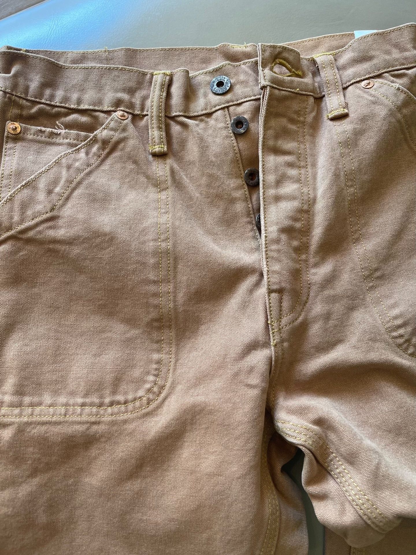 RRL Ralph Lauren RRL Vintage Heavyweight Work Pants Size US 32 / EU 48 - 3 Thumbnail
