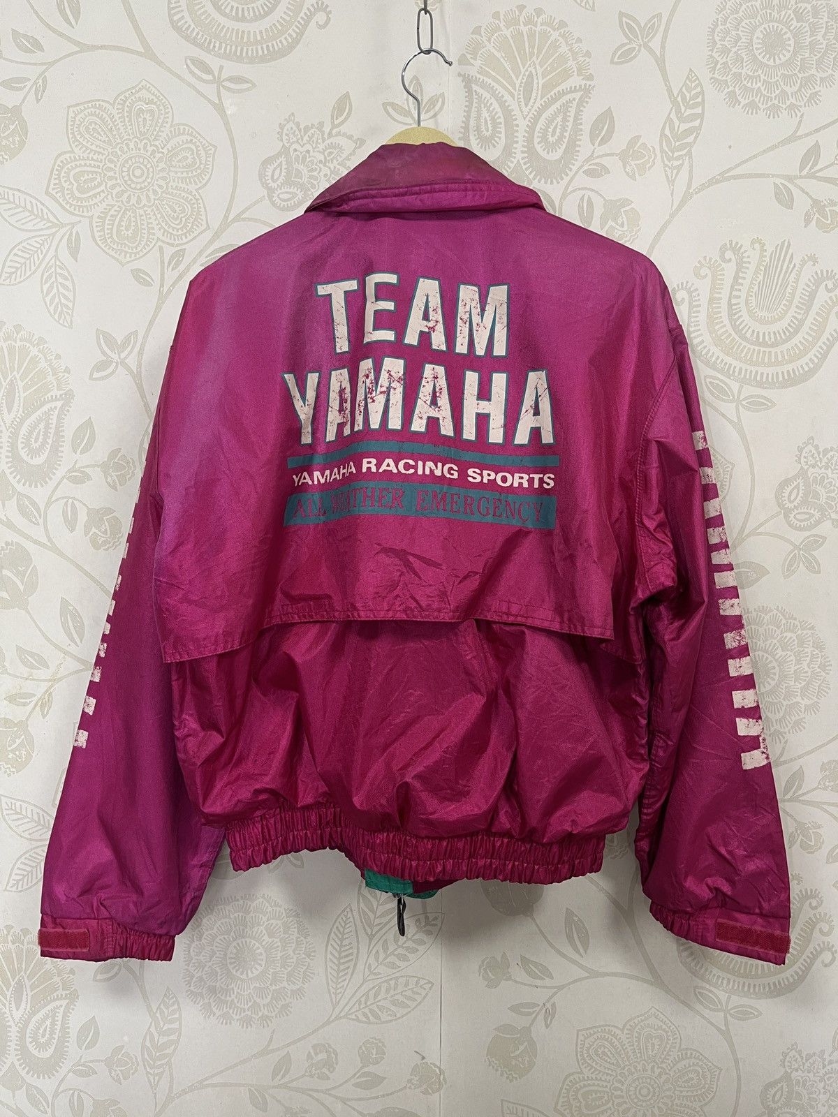 Other Vtg Yamaha Team Racing Sports Light Bomber Jacket Size US L / EU 52-54 / 3 - 4 Thumbnail