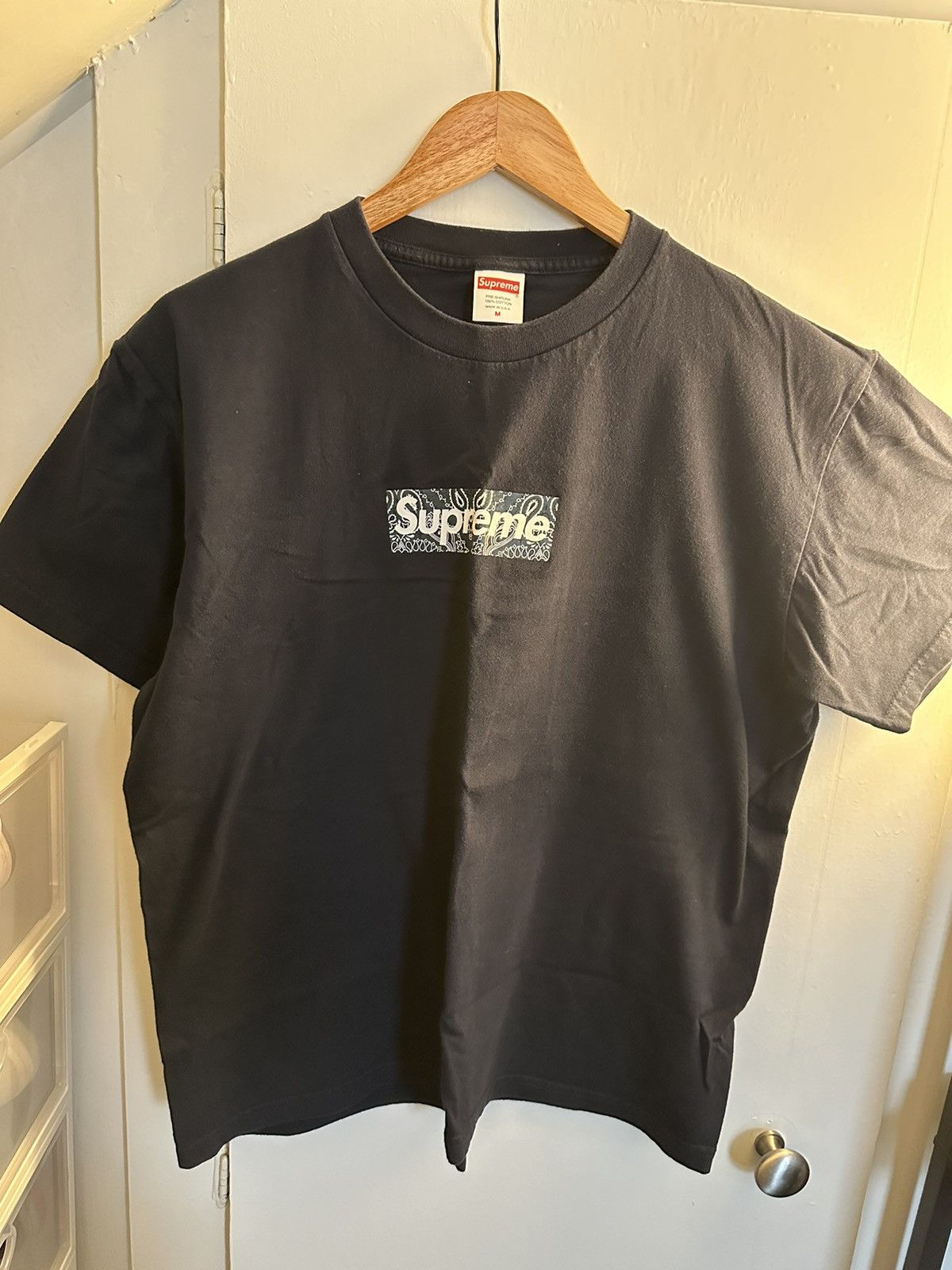 Supreme Bandana Box Logo Tee | Grailed
