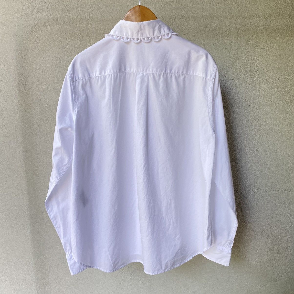 Tsumori Chisato Tsumori Chisato White Ruffle Collar Blouse Size XS / US 0-2 / IT 36-38 - 4 Thumbnail