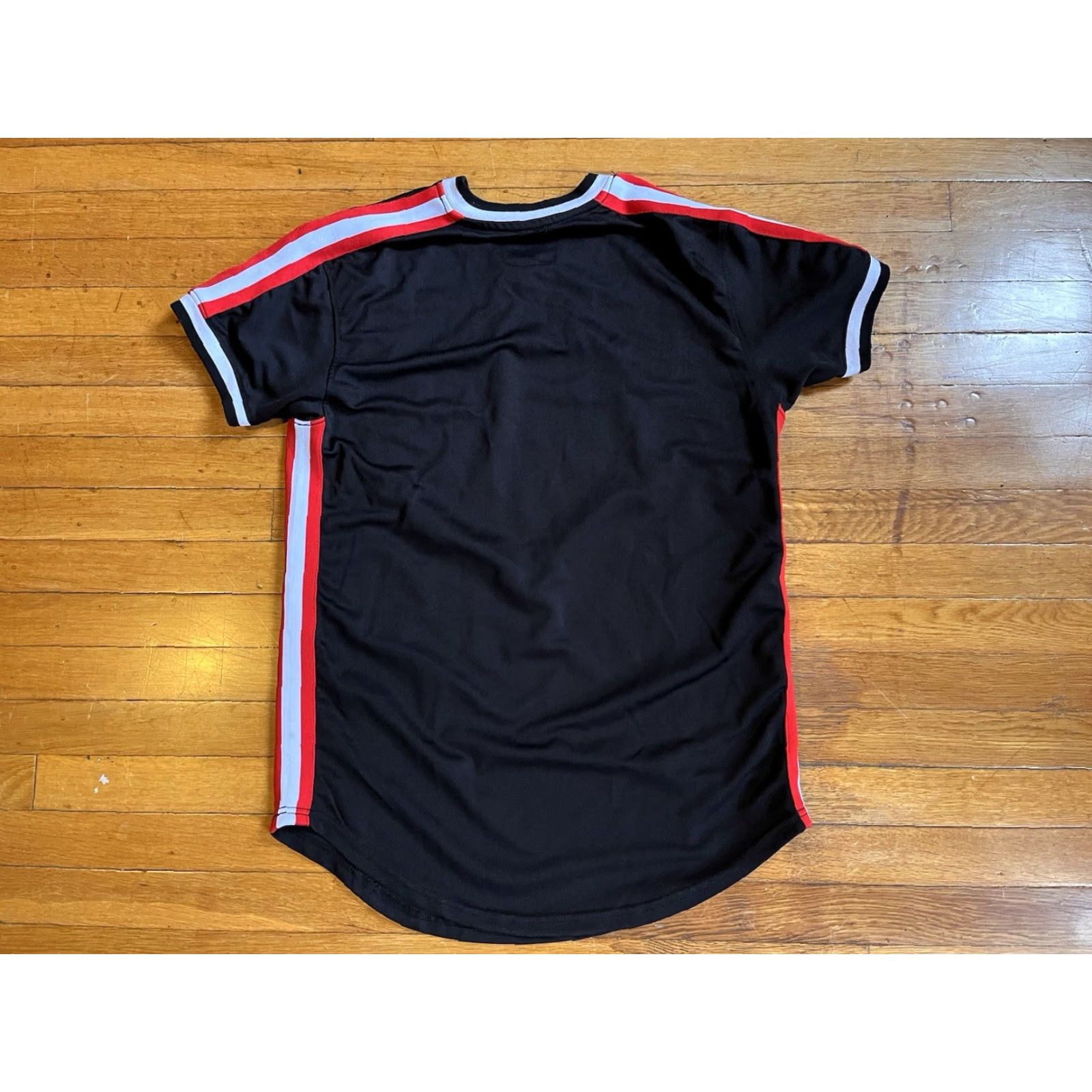 Vintage Bleeker & Mercer United States Treasure Of The Trend Shirt Men’s Large Black 3D Shirt Mens L Black USA Hip Hop Graphic Print Crew Neck Short Sleeve Size US L / EU 52-54 / 3 - 5 Thumbnail