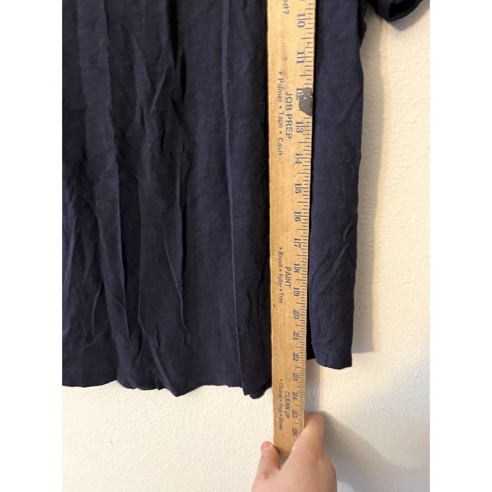 H&M VINTAGE H&M T-Shirt Women Small Cotton Blend Short Sleeve Pullover Casual Blue 90s Size S / US 4 / IT 40 - 4 Thumbnail