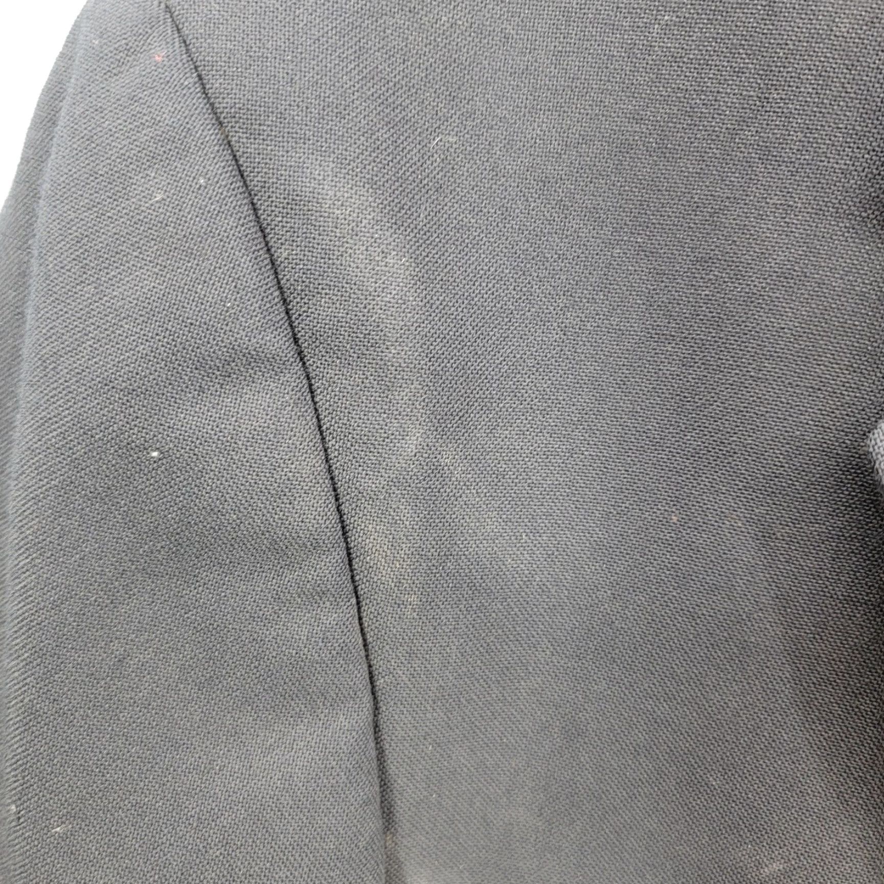Orvis VINTAGE Orvis Blazer Sport Coat Jacket Mens 44R Blue Wool Gold Metal 3 Button VTG USA Size 44R - 5 Thumbnail