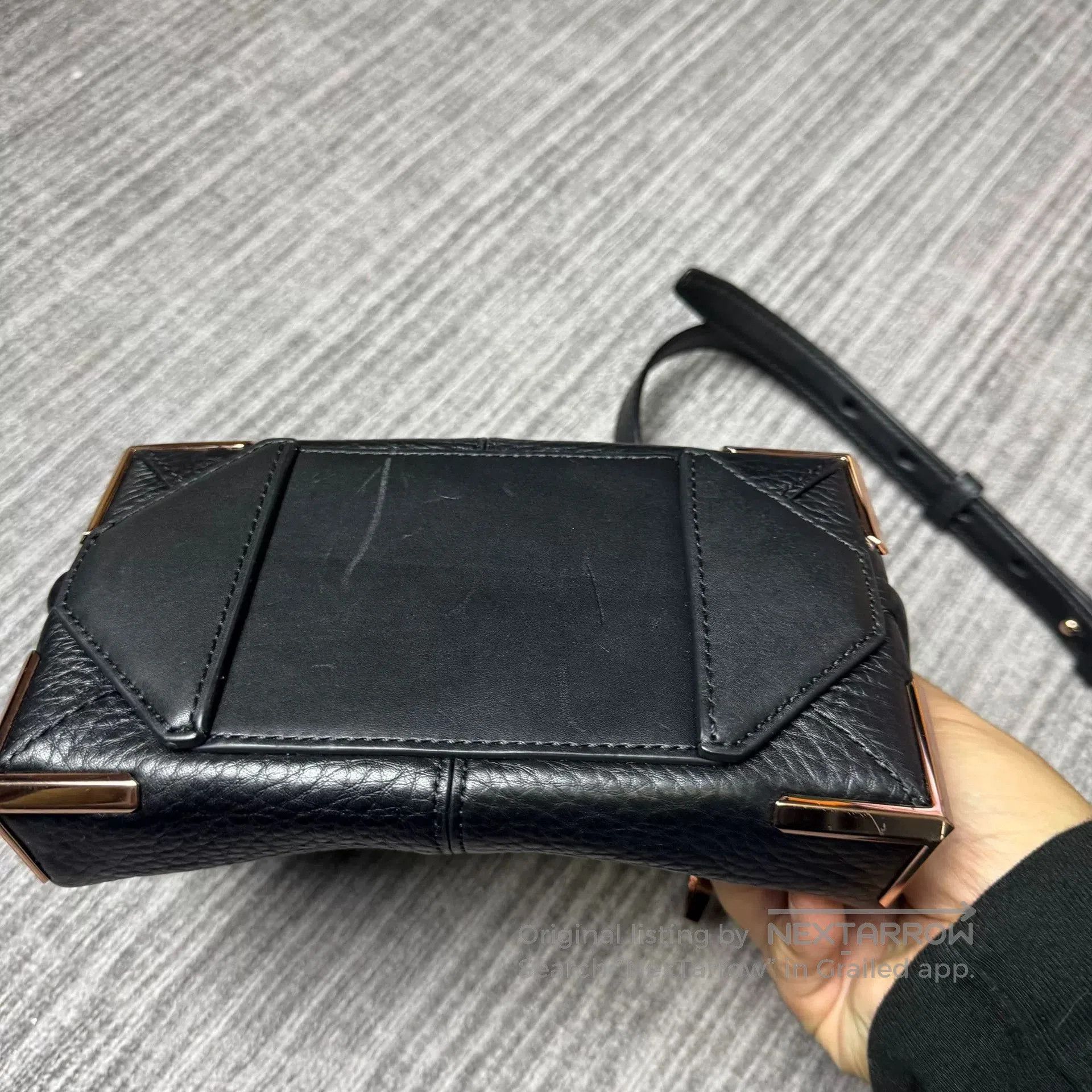 Alexander Wang Alexander Wang Black Shoulder Leather Bag. Size ONE SIZE - 3 Thumbnail