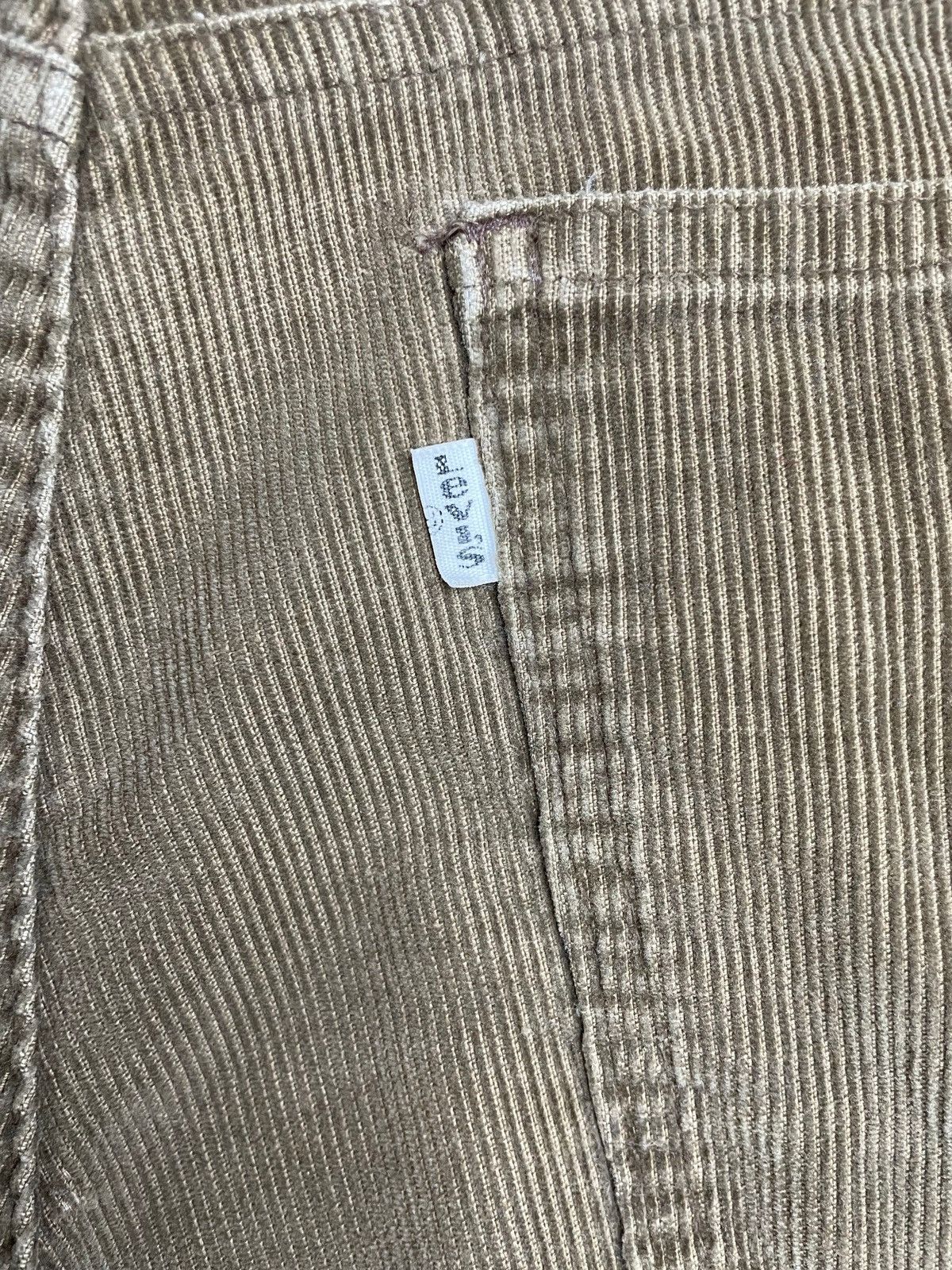 Levi's × Vintage Vintage 1980s levi brown corduroy white tab sf 207 Size US 34 / EU 50 - 4 Thumbnail